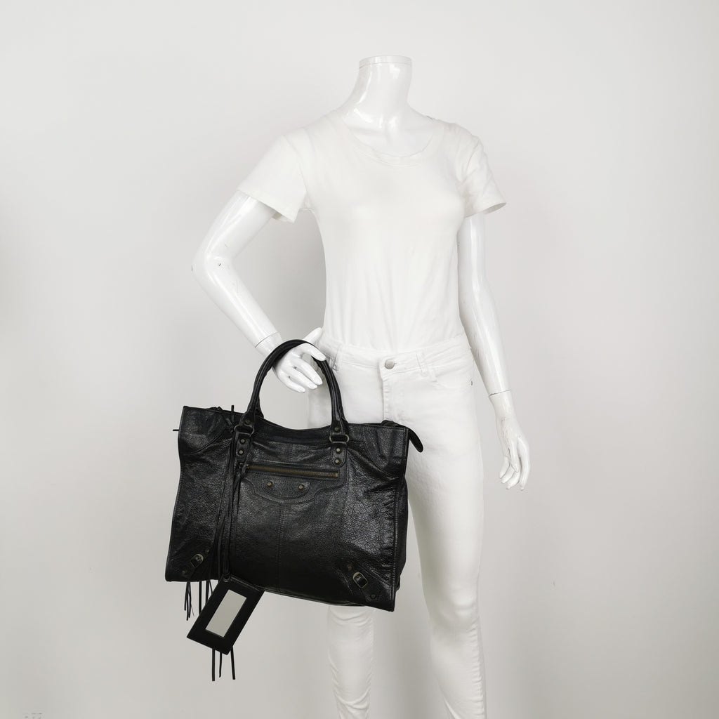 Balenciaga City Travel Bag Black