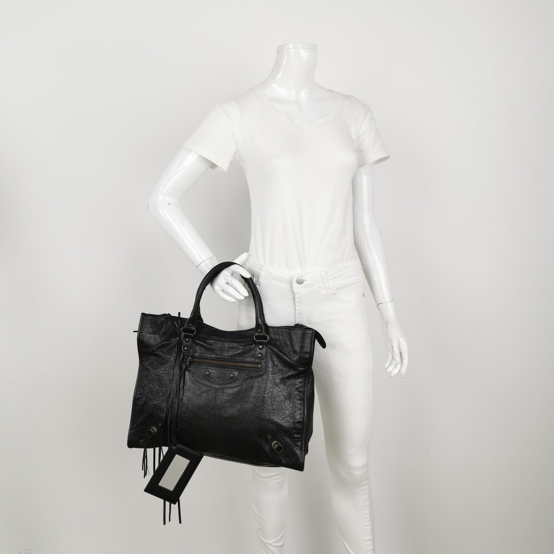 Balenciaga City Travel Bag Black