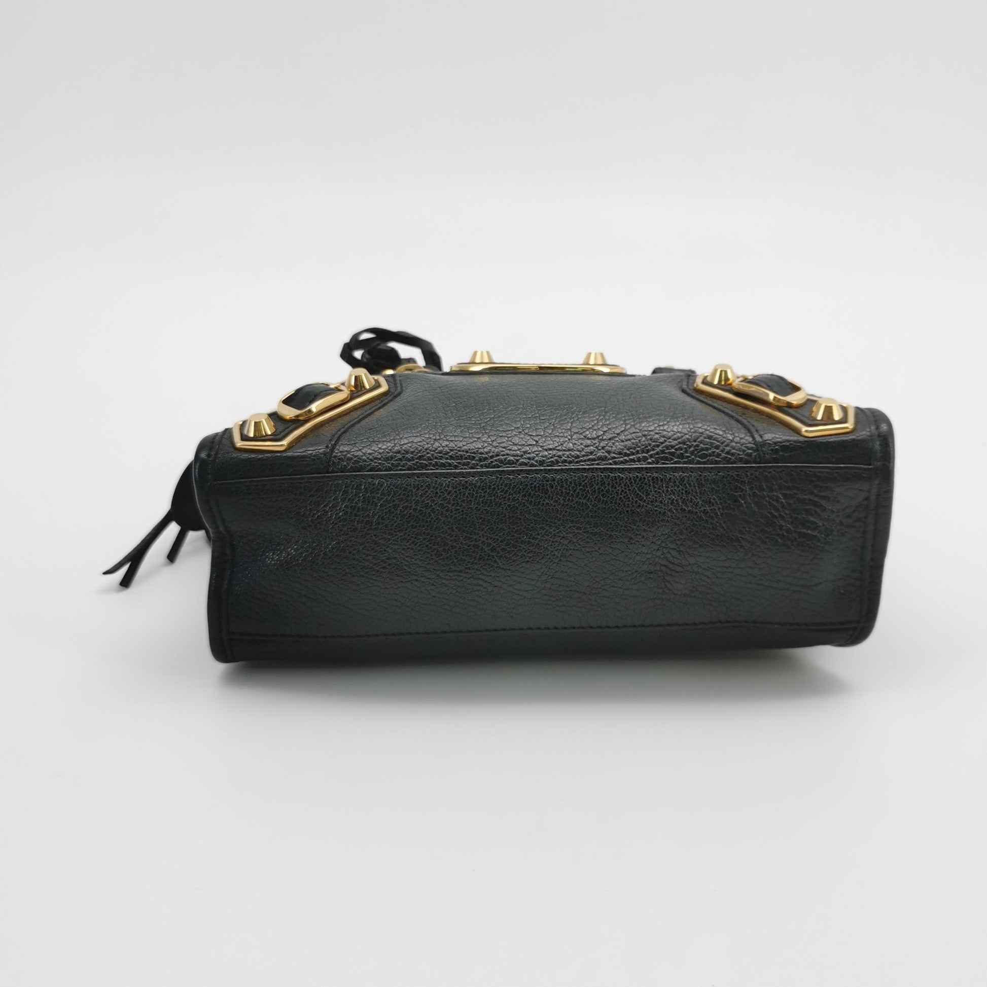 Balenciaga Mini City Metallic Edge Black