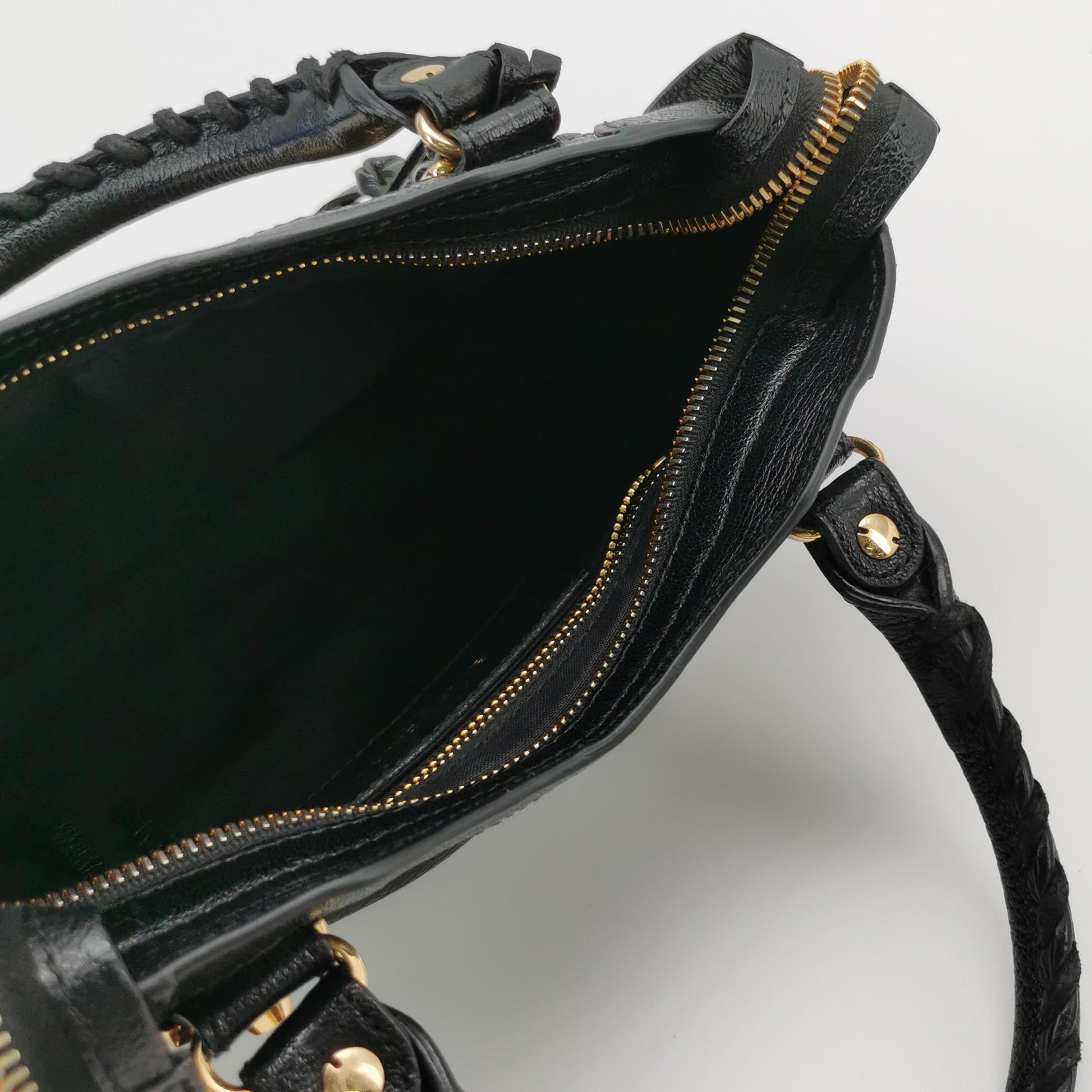 Balenciaga Mini City Metallic Edge Black