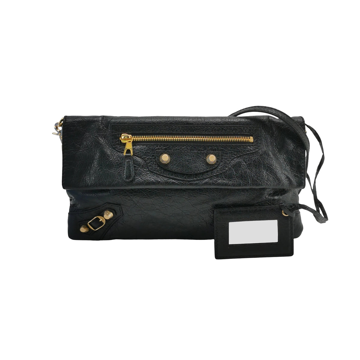Balenciaga City Envelope Flap Crossbody Clutch