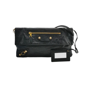 Balenciaga City Envelope Flap Crossbody Clutch