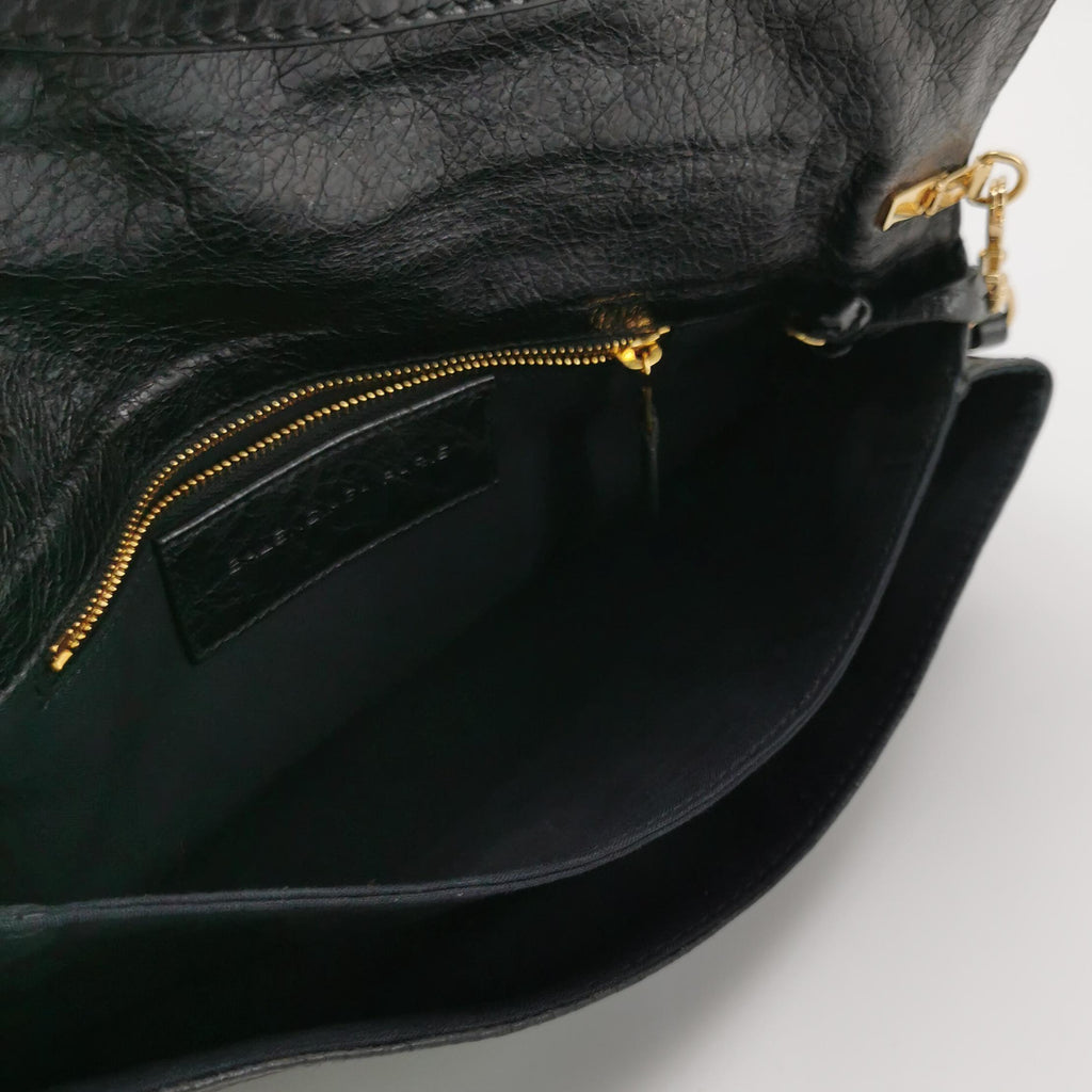 Balenciaga City Envelope Flap Crossbody Clutch