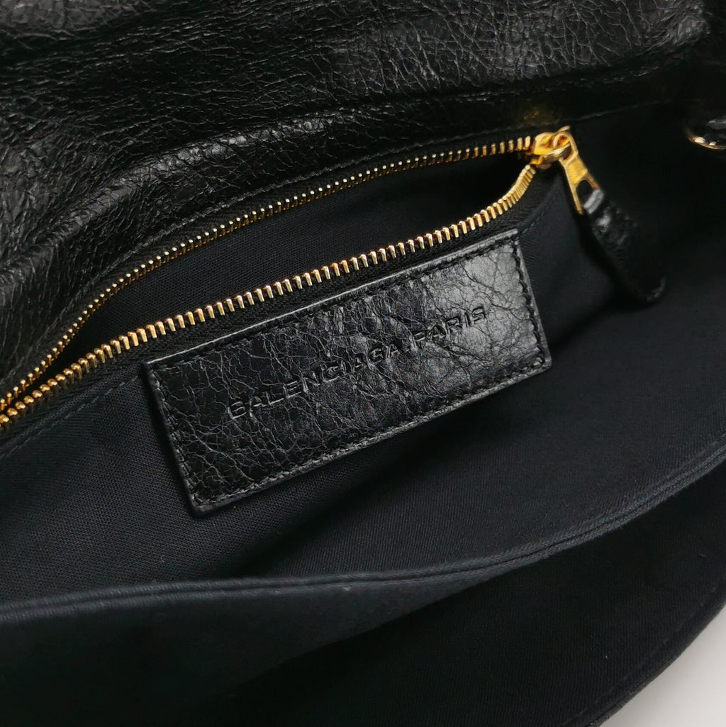 Balenciaga City Envelope Flap Crossbody Clutch