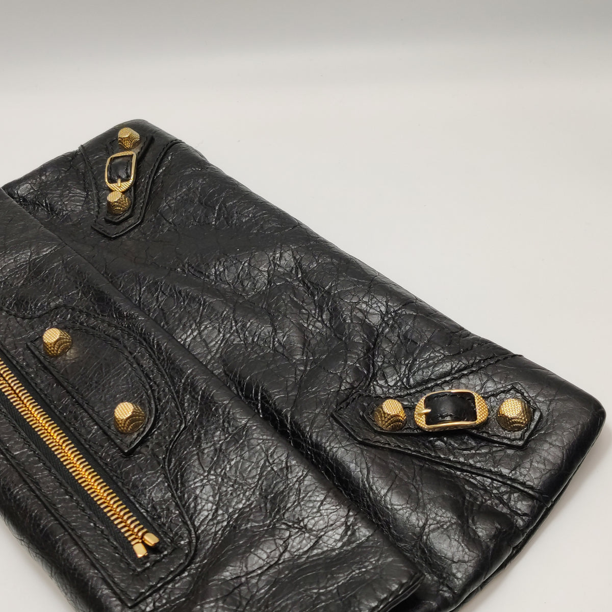 Balenciaga City Envelope Flap Crossbody Clutch