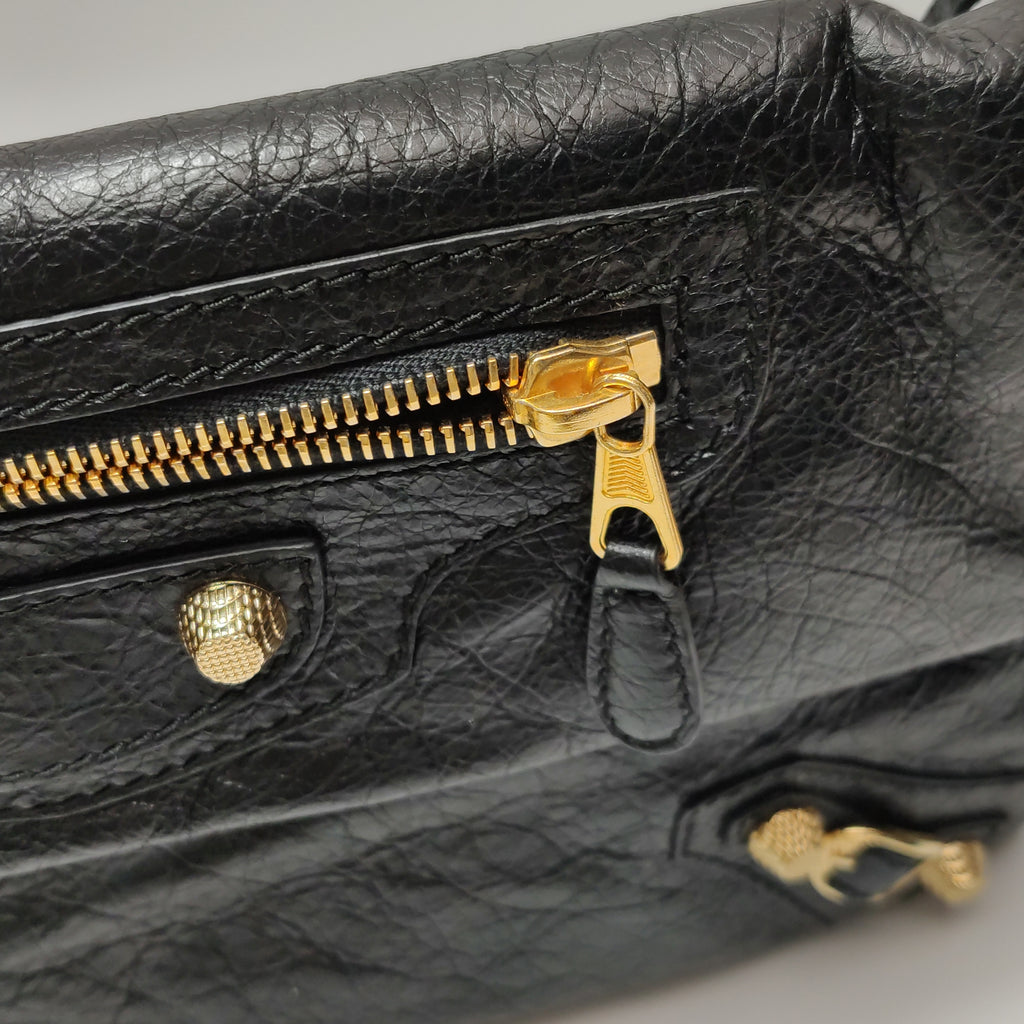 Balenciaga City Envelope Flap Crossbody Clutch