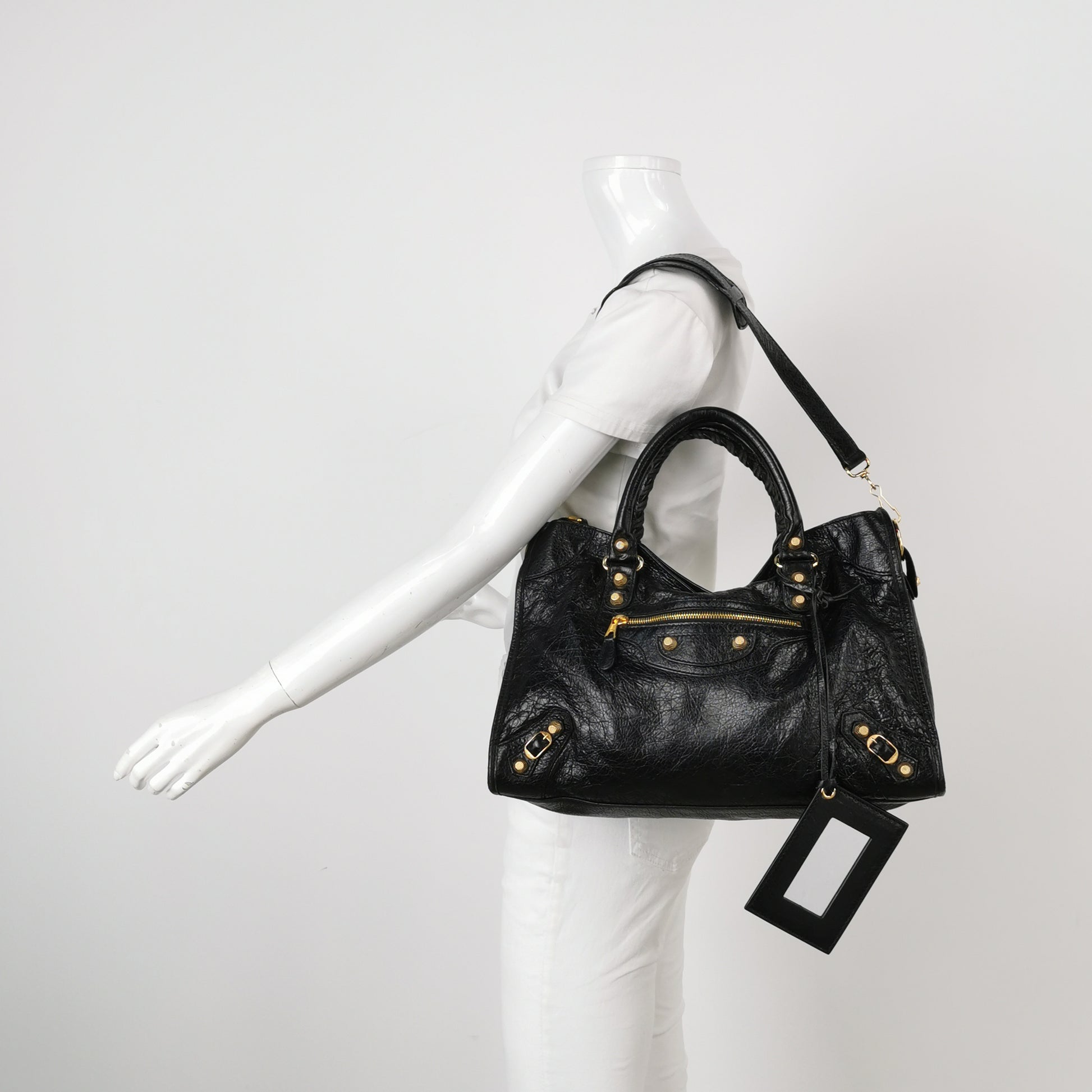 Balenciaga Classic Giant City Medium Black
