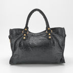 Balenciaga Classic Giant City Medium Black