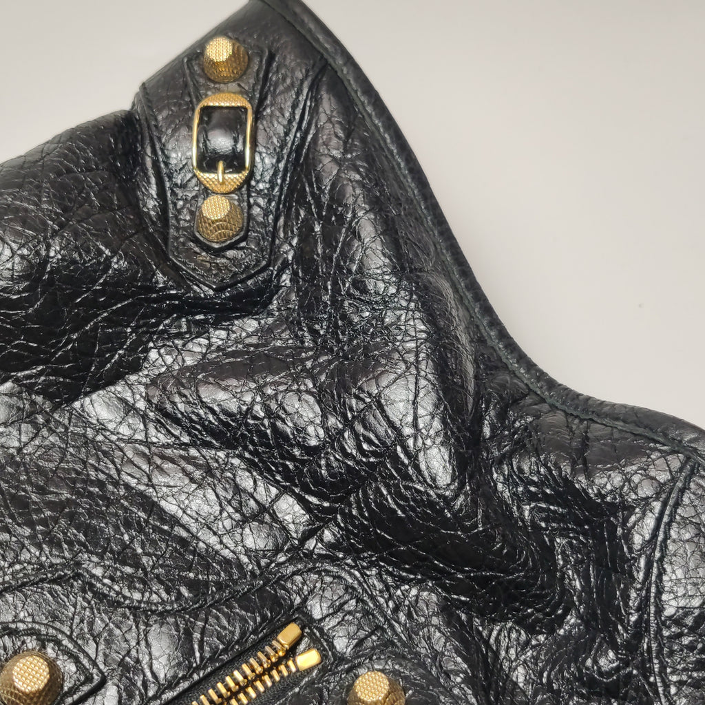 Balenciaga Classic Giant City Medium Black