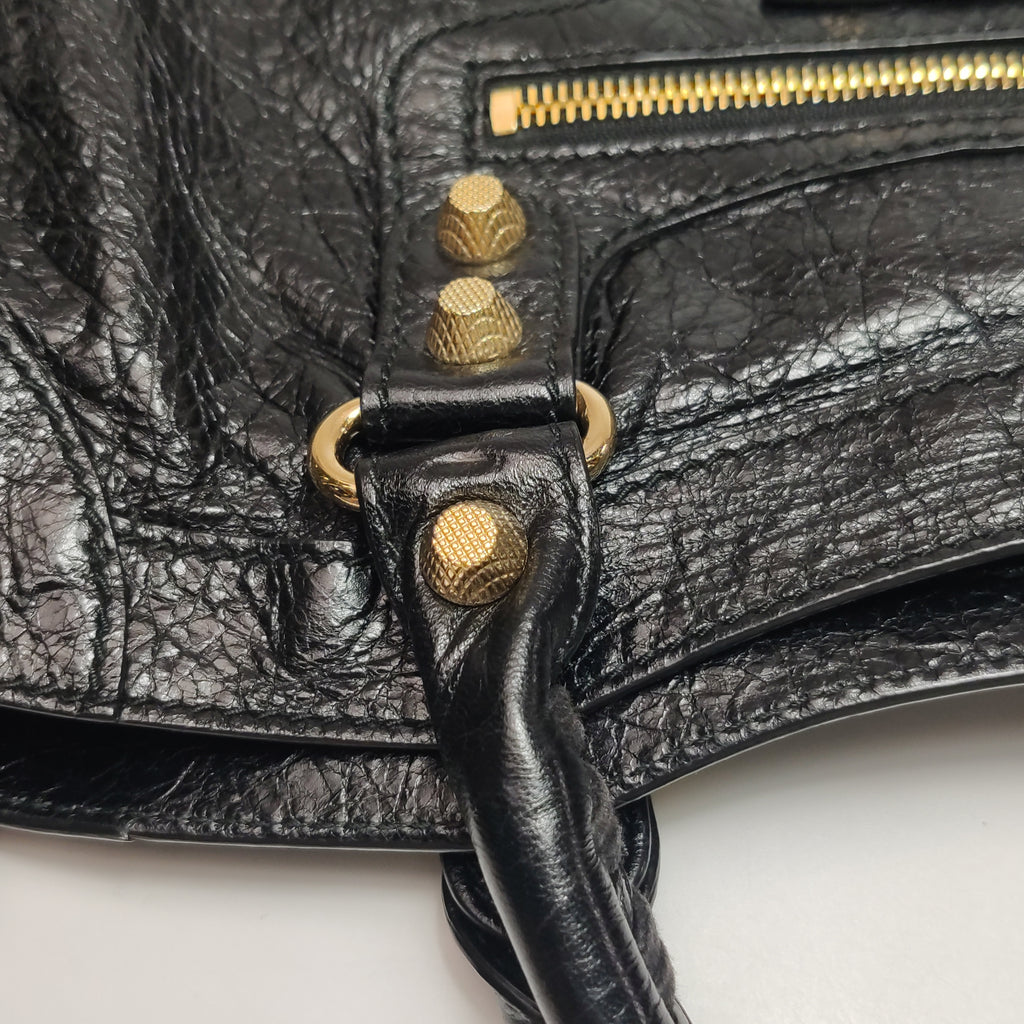 Balenciaga Classic Giant City Medium Black
