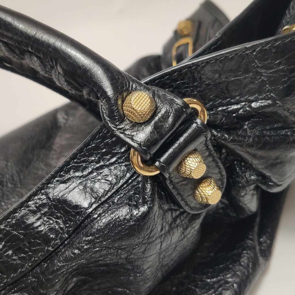 Balenciaga Classic Giant City Medium Black