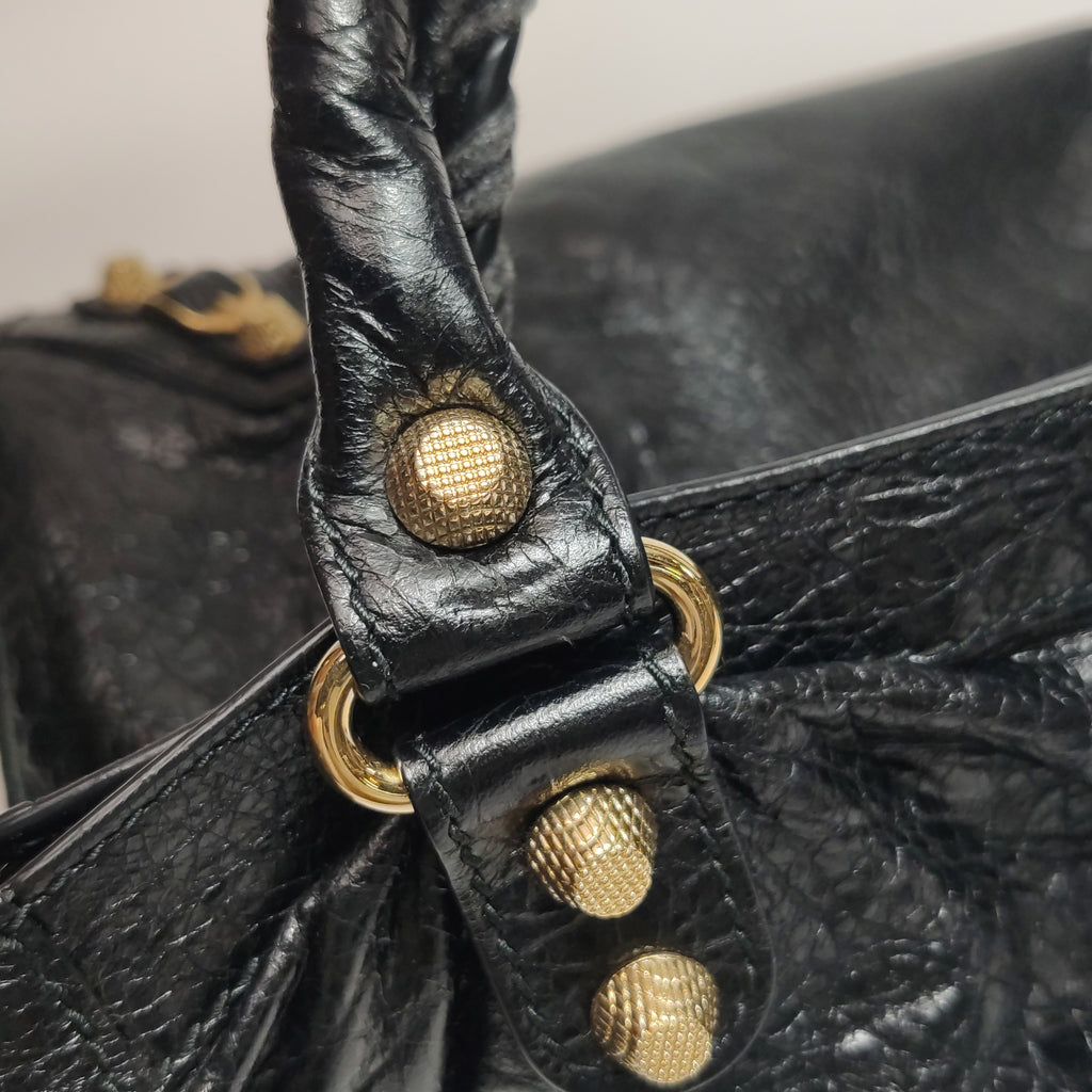Balenciaga Classic Giant City Medium Black
