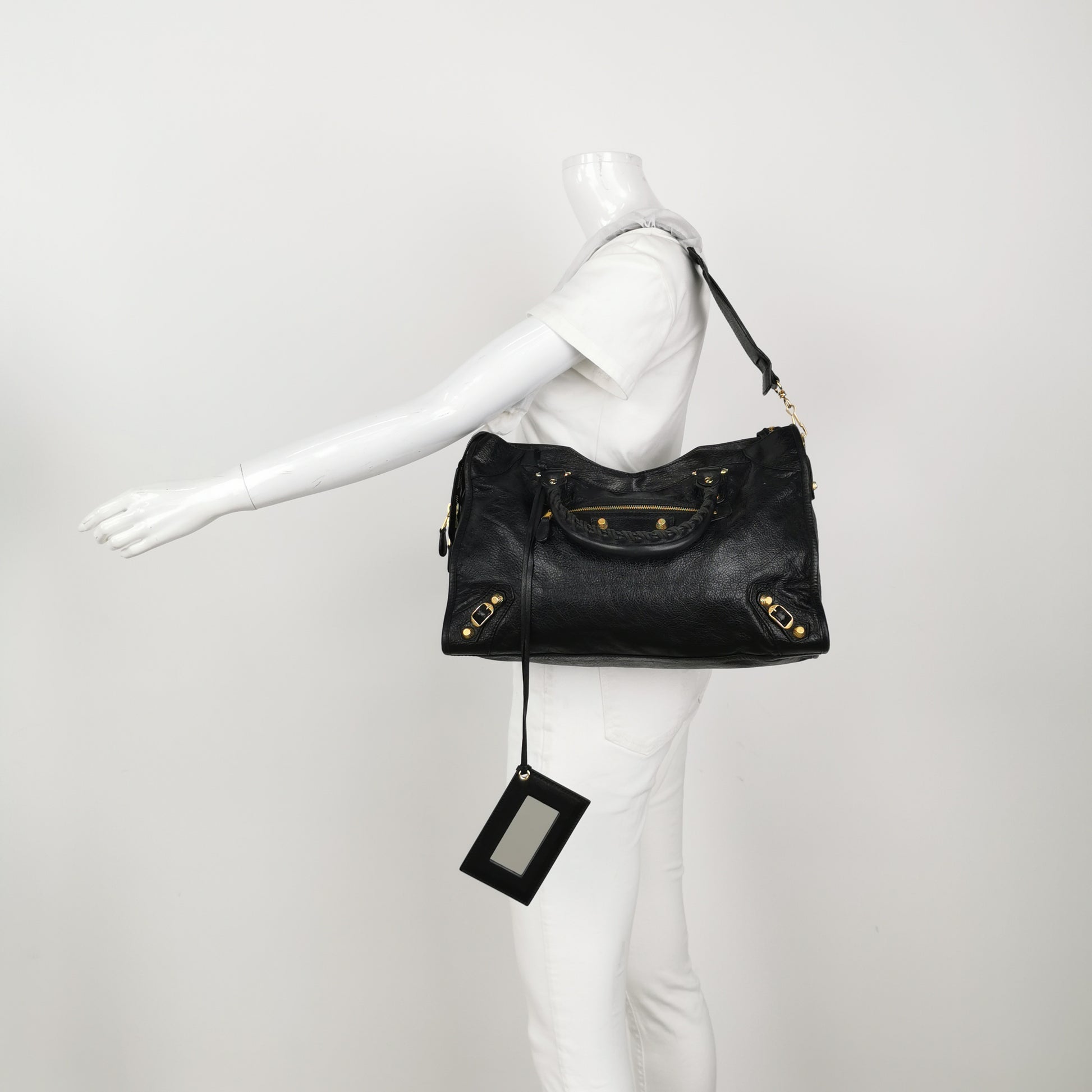 Balenciaga Classic Giant City Medium Black GHW