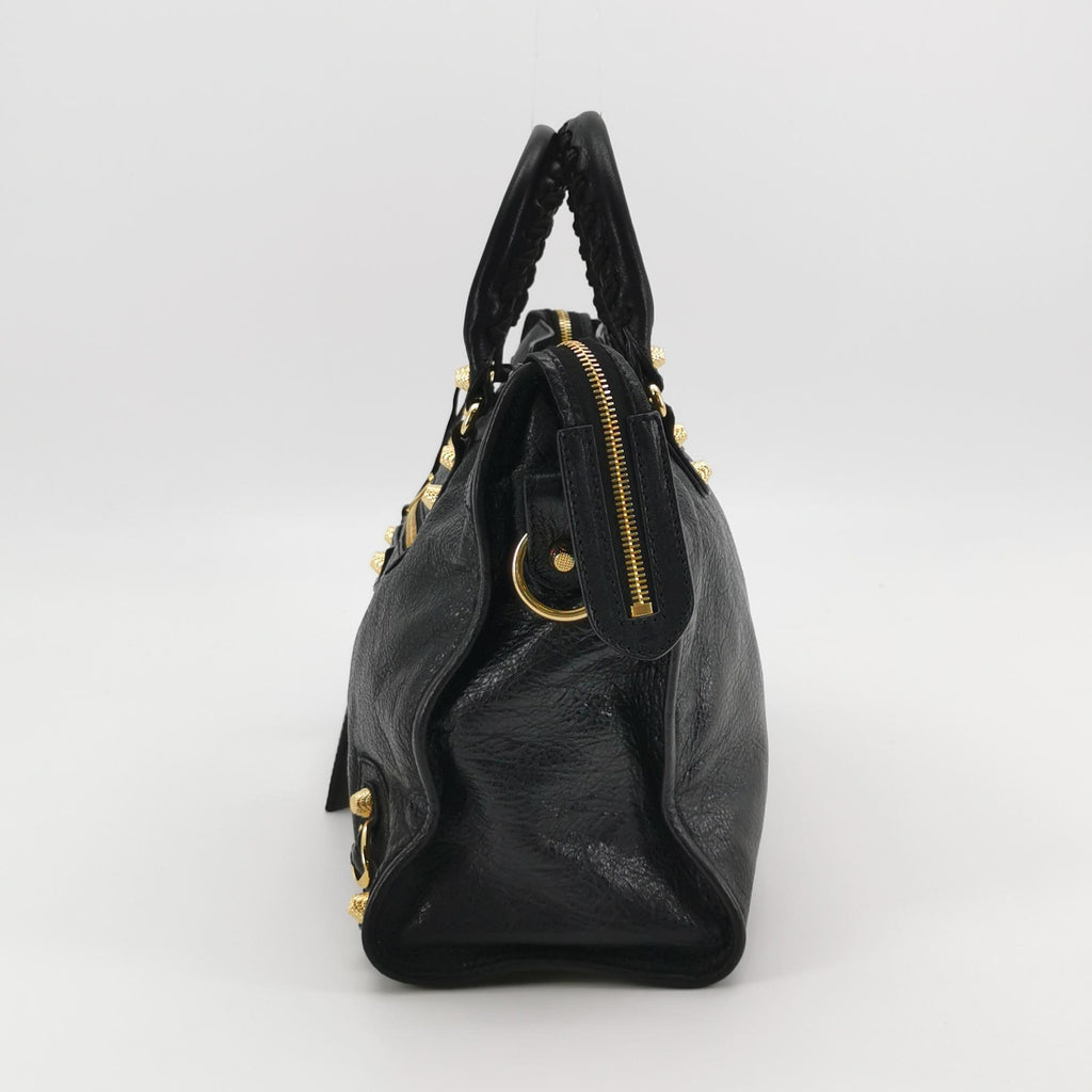 Balenciaga Classic Giant City Medium Black GHW