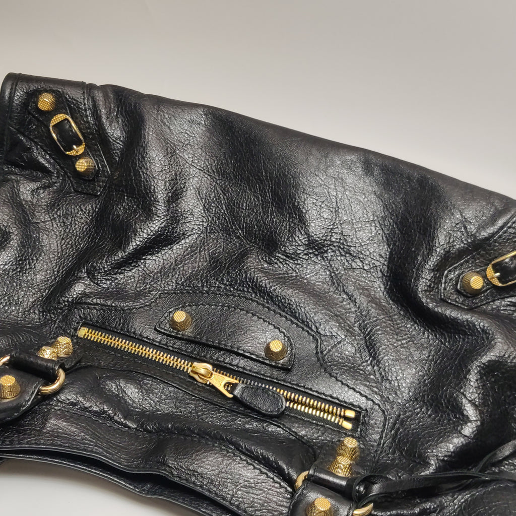Balenciaga Classic Giant City Medium Black GHW