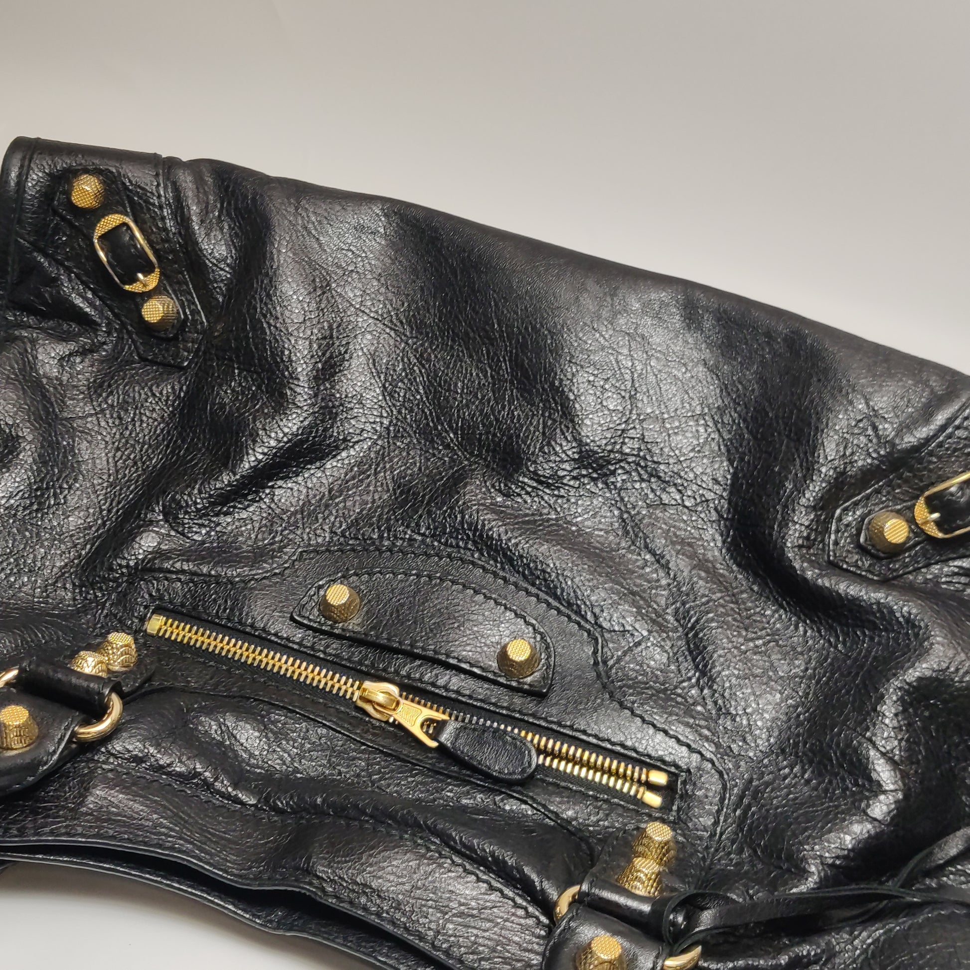 Balenciaga Classic Giant City Medium Black GHW