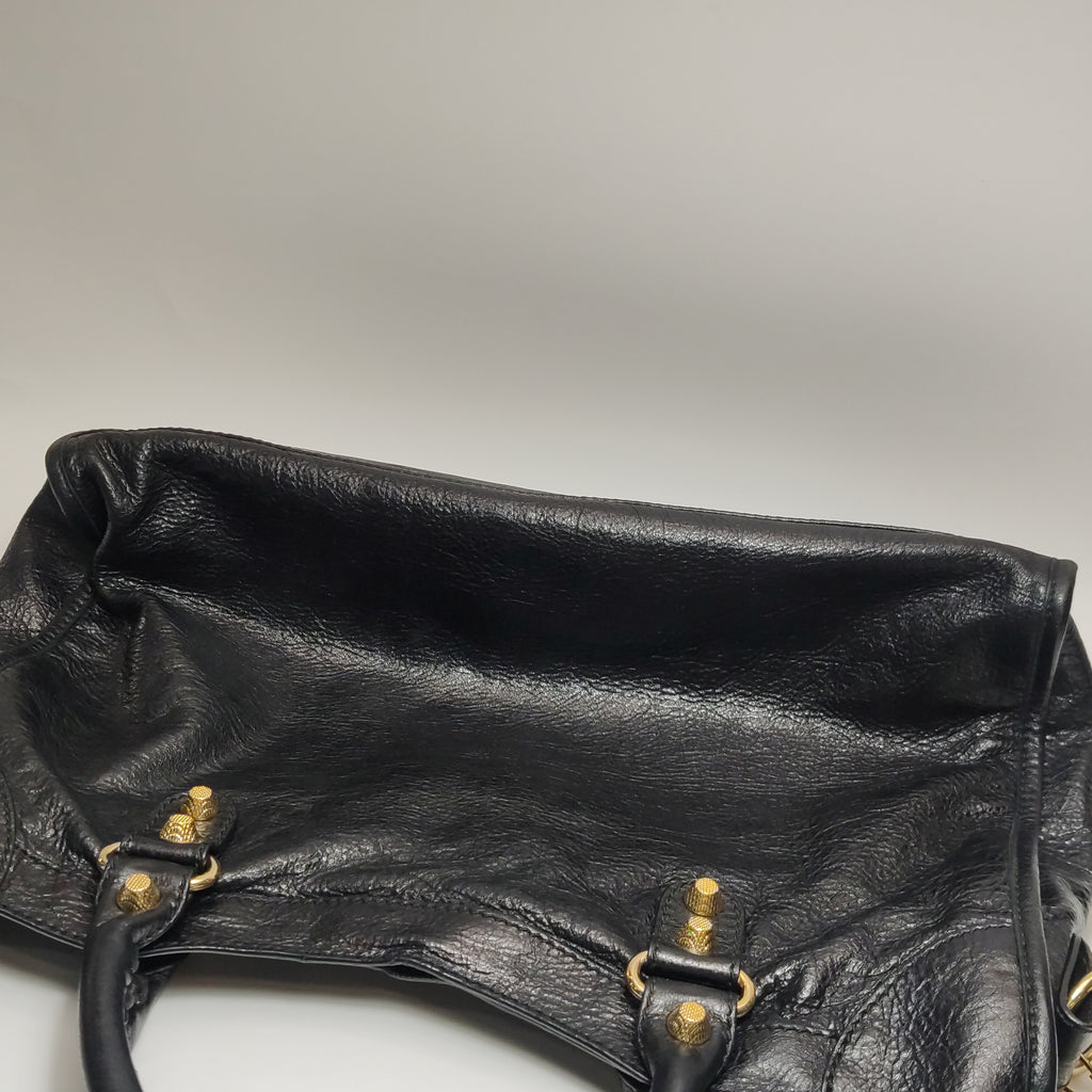 Balenciaga Classic Giant City Medium Black GHW