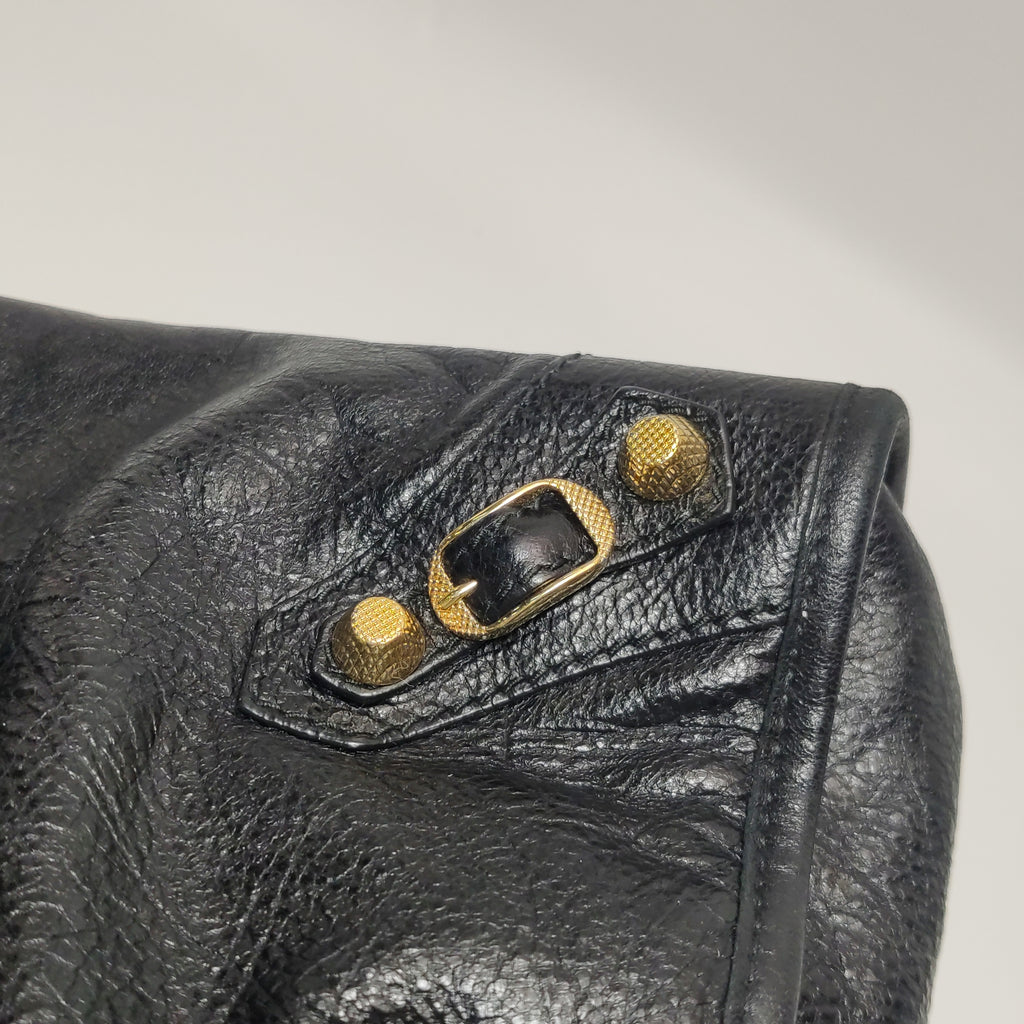 Balenciaga Classic Giant City Medium Black GHW
