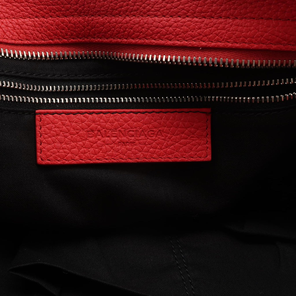 Balenciaga Classic City Medium Grained Calfskin Red