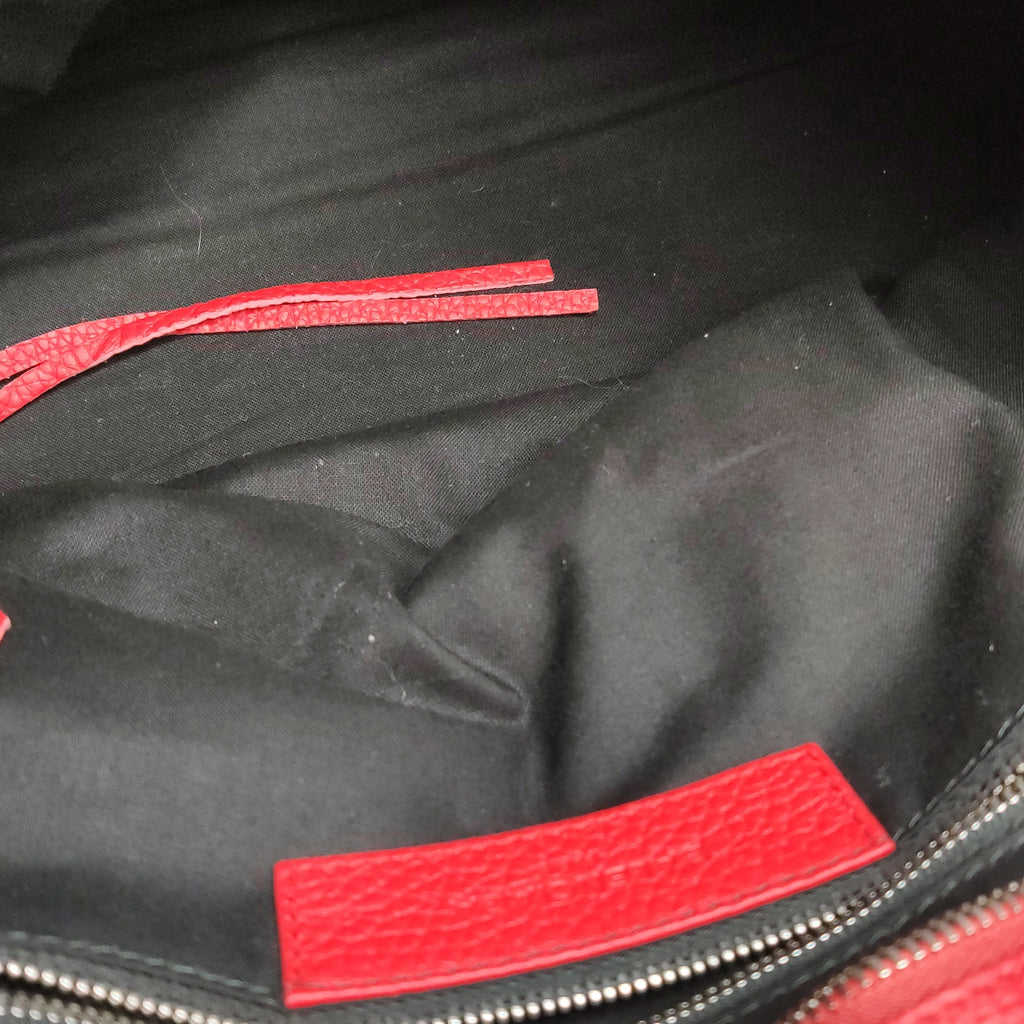 Balenciaga Classic City Medium Grained Calfskin Red