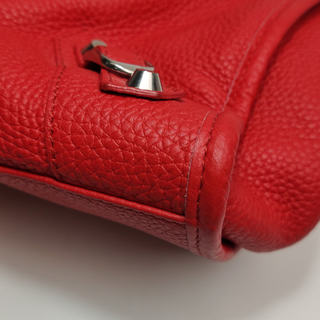 Balenciaga Classic City Medium Grained Calfskin Red