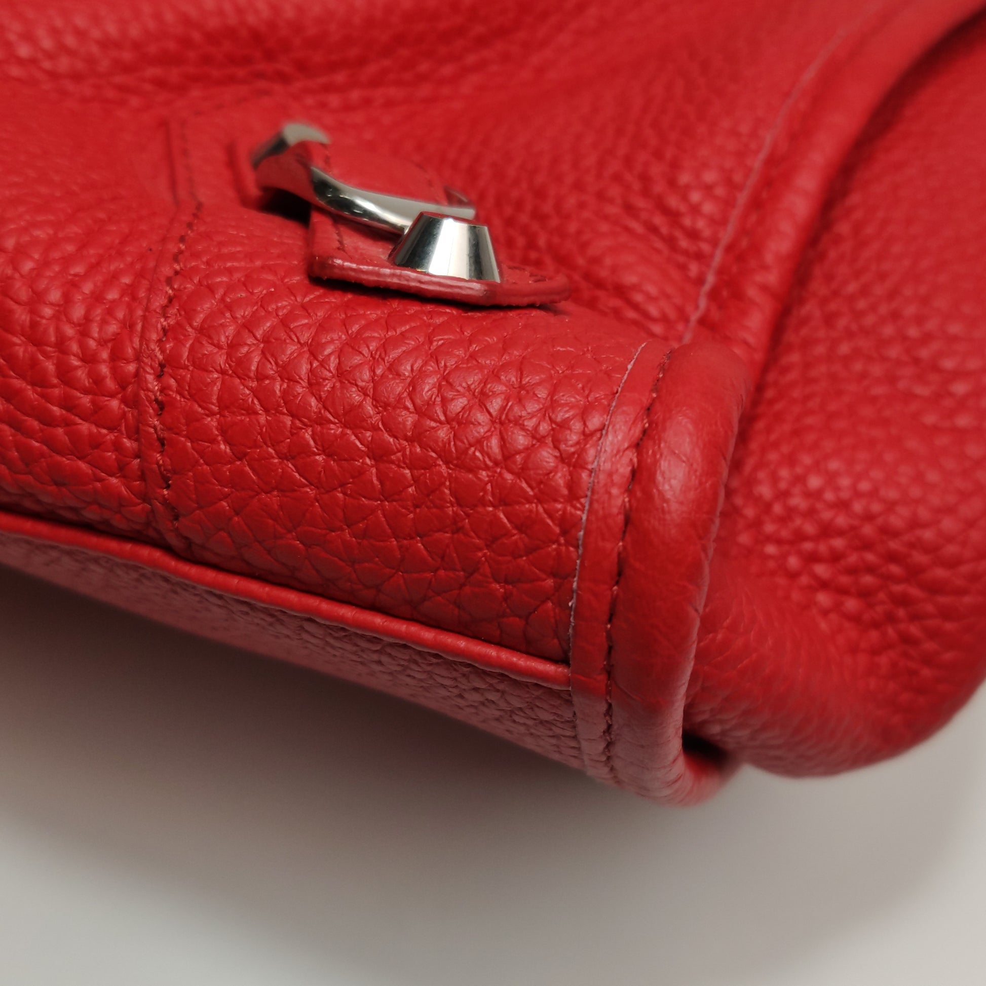 Balenciaga Classic City Medium Grained Calfskin Red