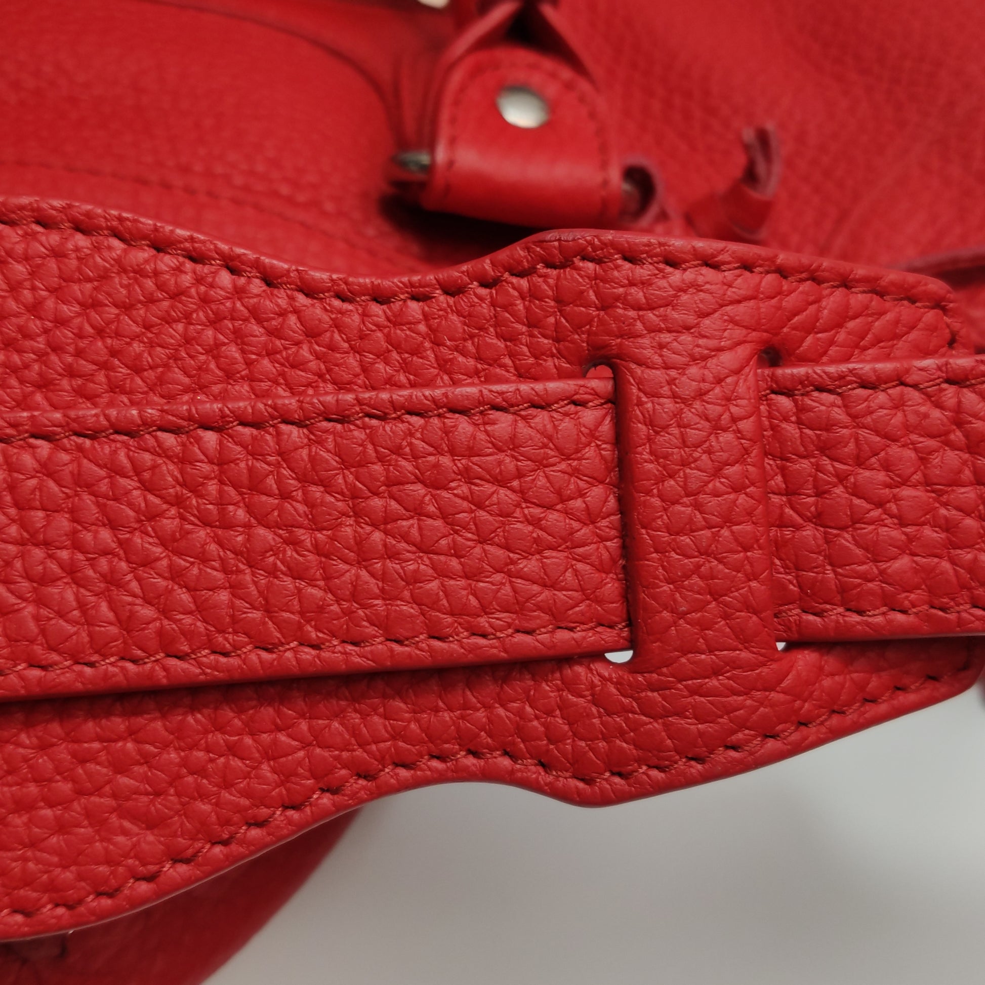 Balenciaga Classic City Medium Grained Calfskin Red