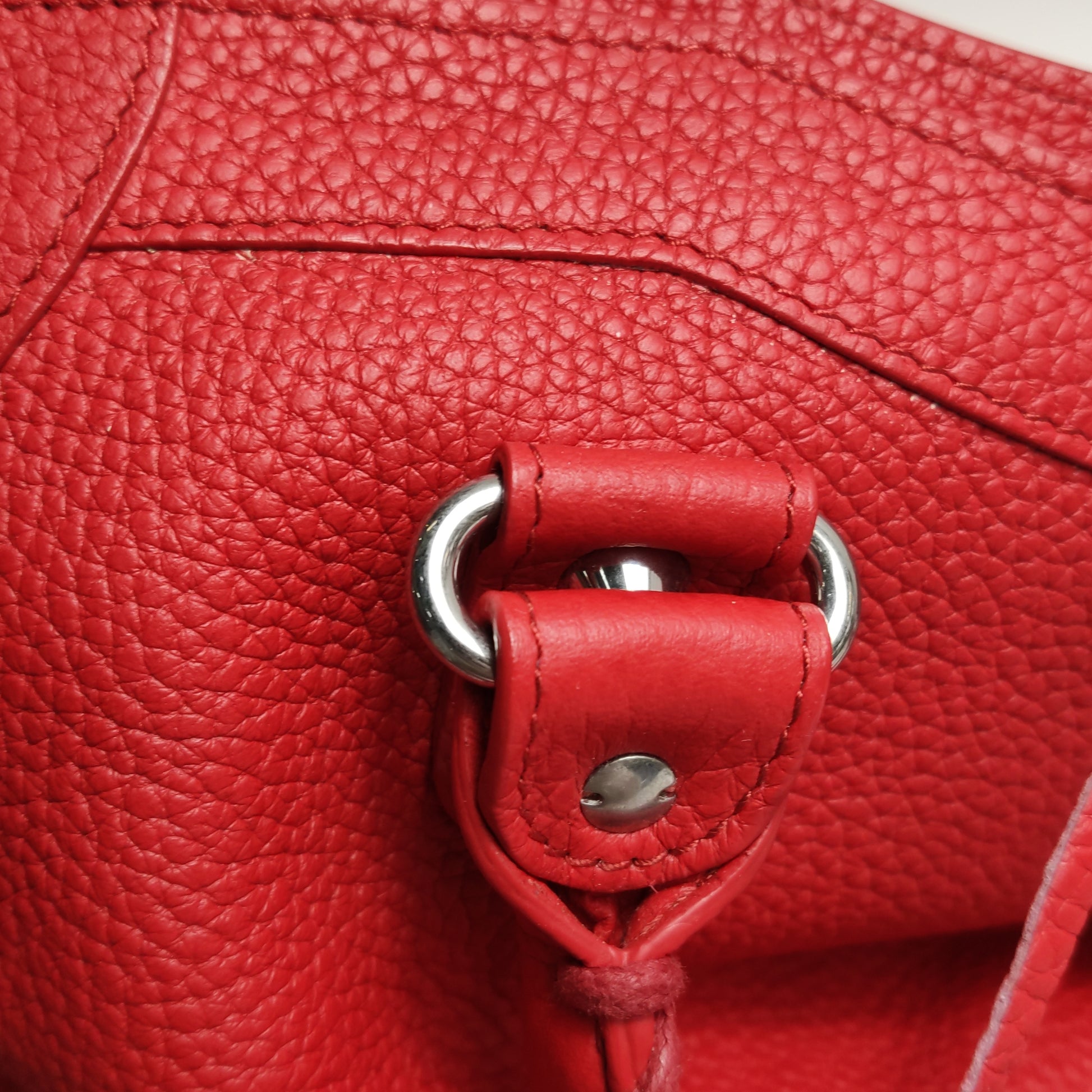 Balenciaga Classic City Medium Grained Calfskin Red