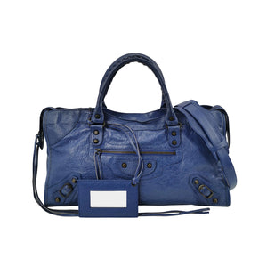Balenciaga Part Time Bag Blue