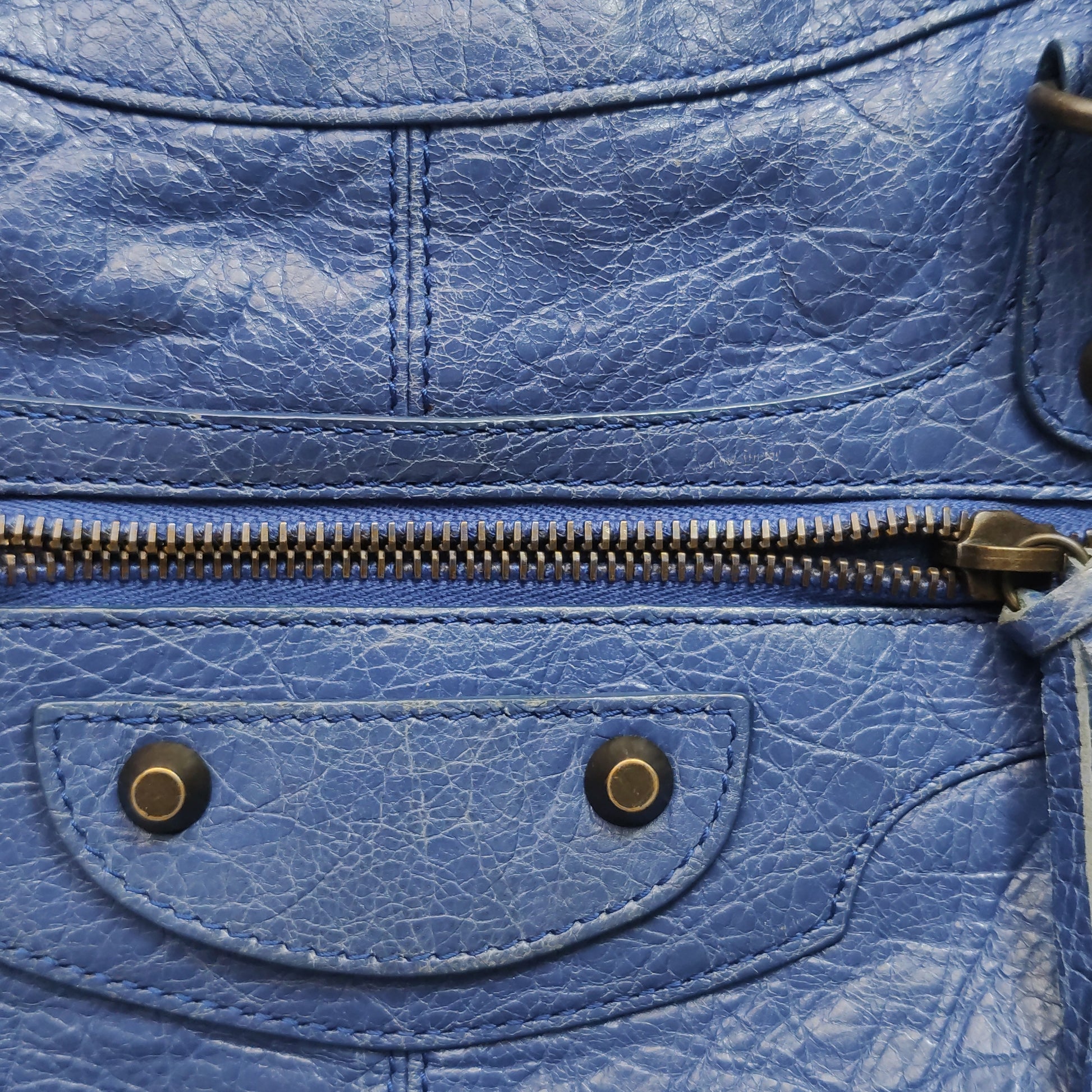 Balenciaga Part Time Bag Blue