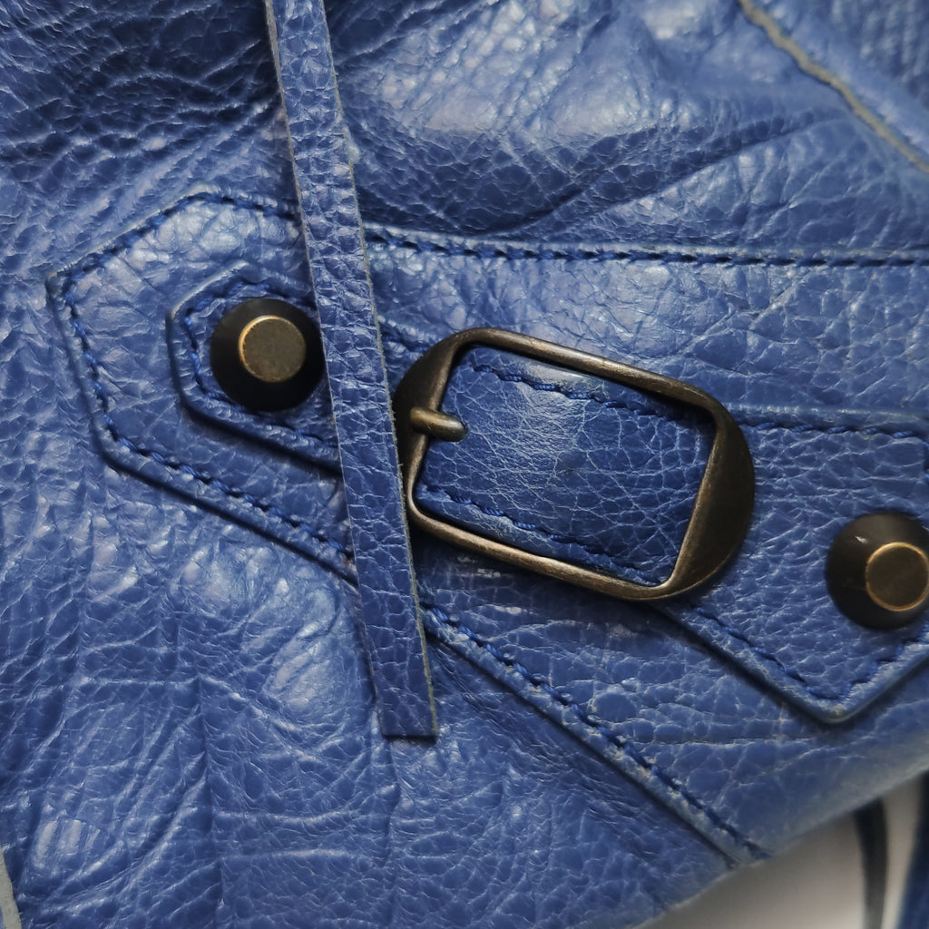 Balenciaga Part Time Bag Blue