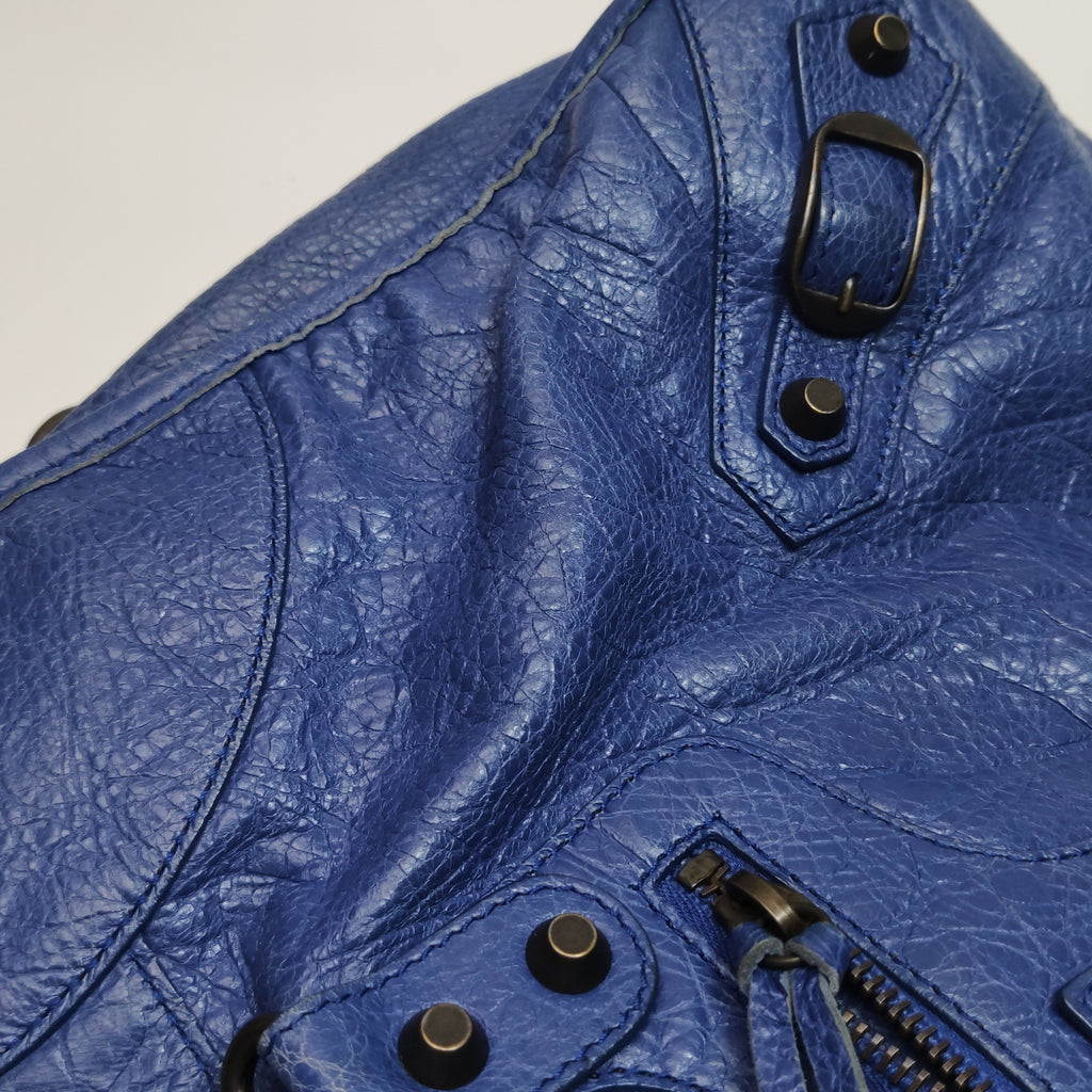 Balenciaga Part Time Bag Blue