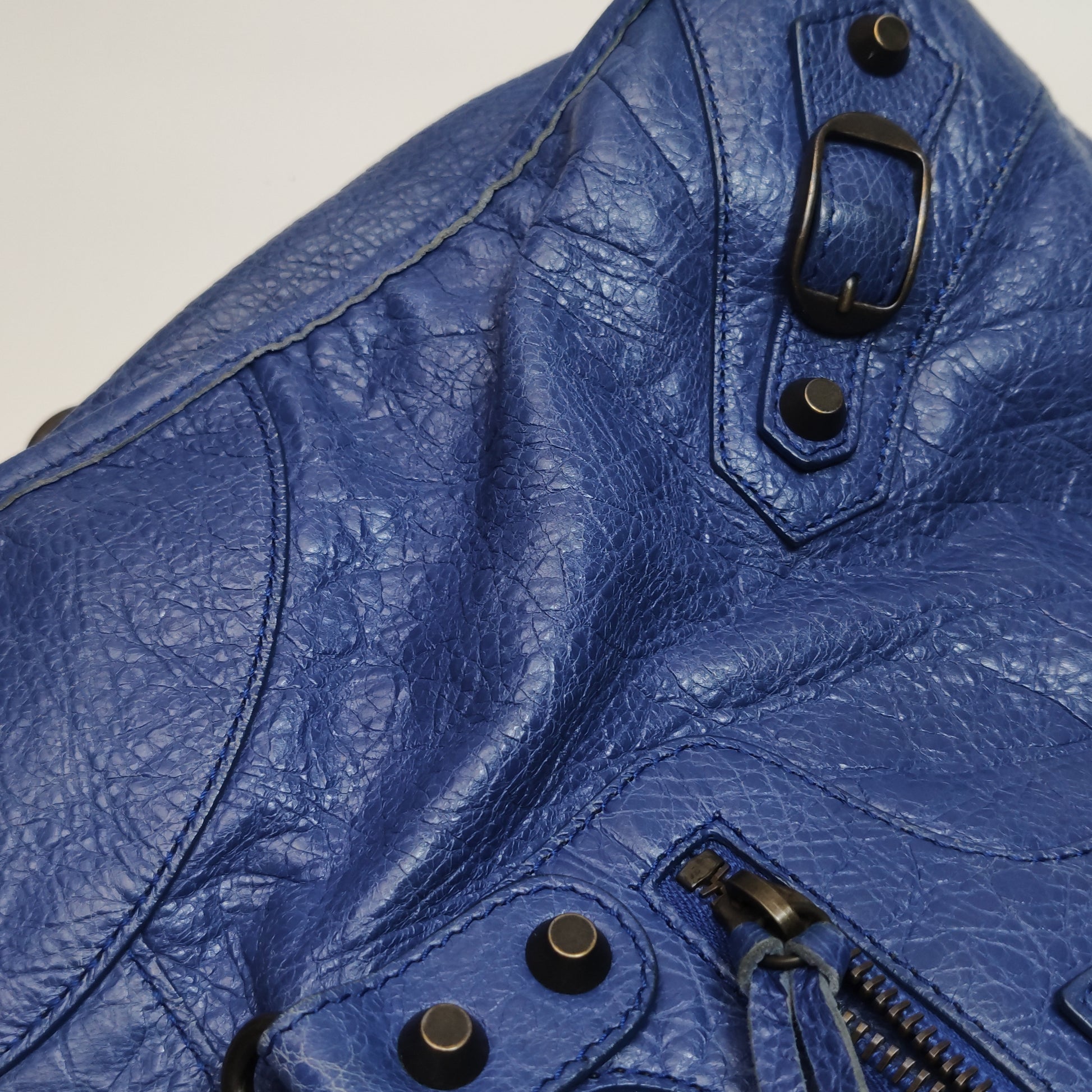 Balenciaga Part Time Bag Blue