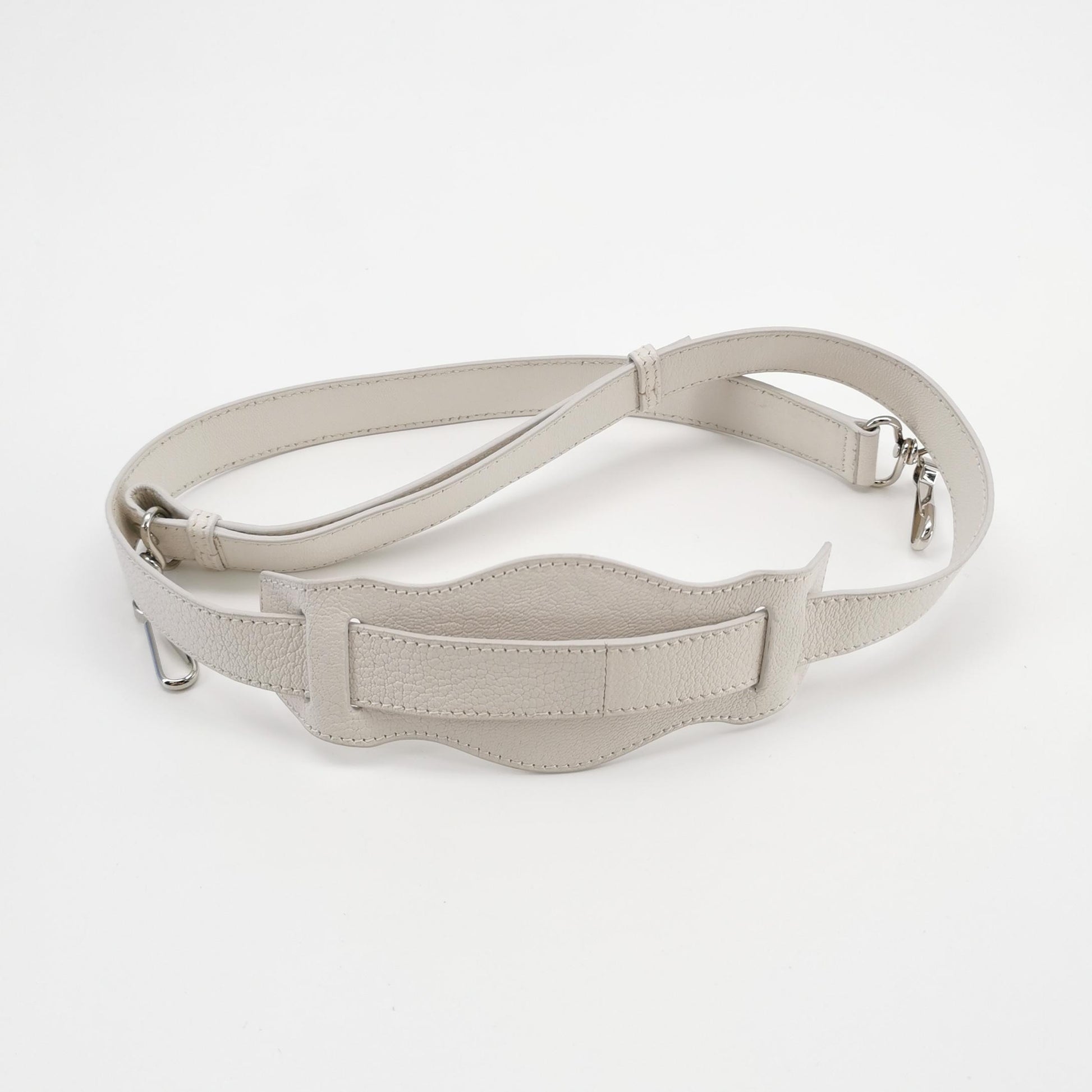 Balenciaga Mini City Metallic Edge White SHW