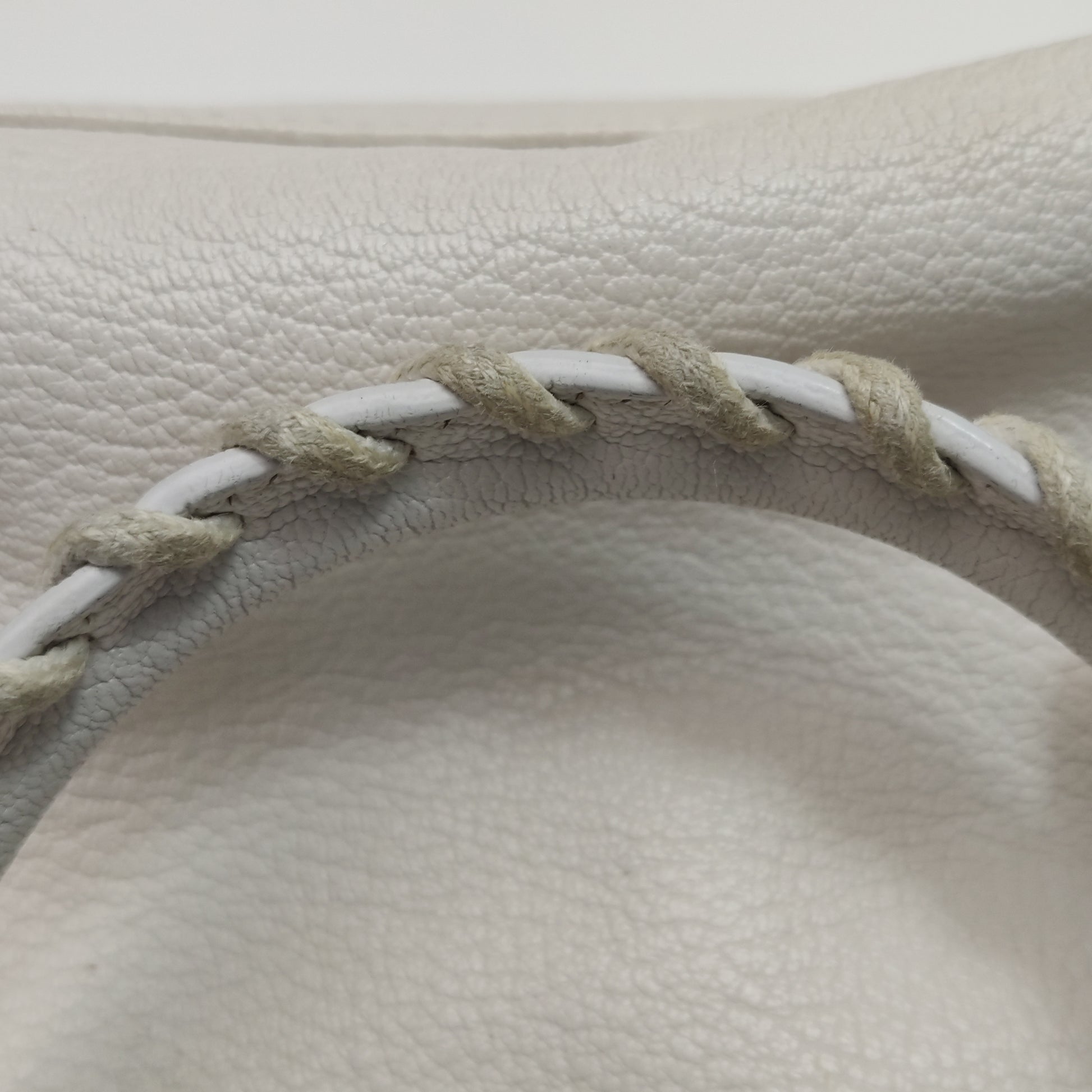 Balenciaga Mini City Metallic Edge White SHW
