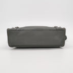 Balenciaga Small City Metallic Edge Gray
