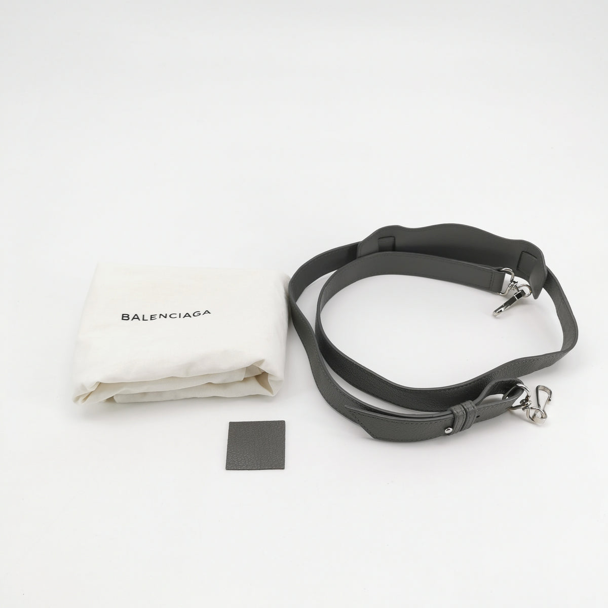 Balenciaga Small City Metallic Edge Gray