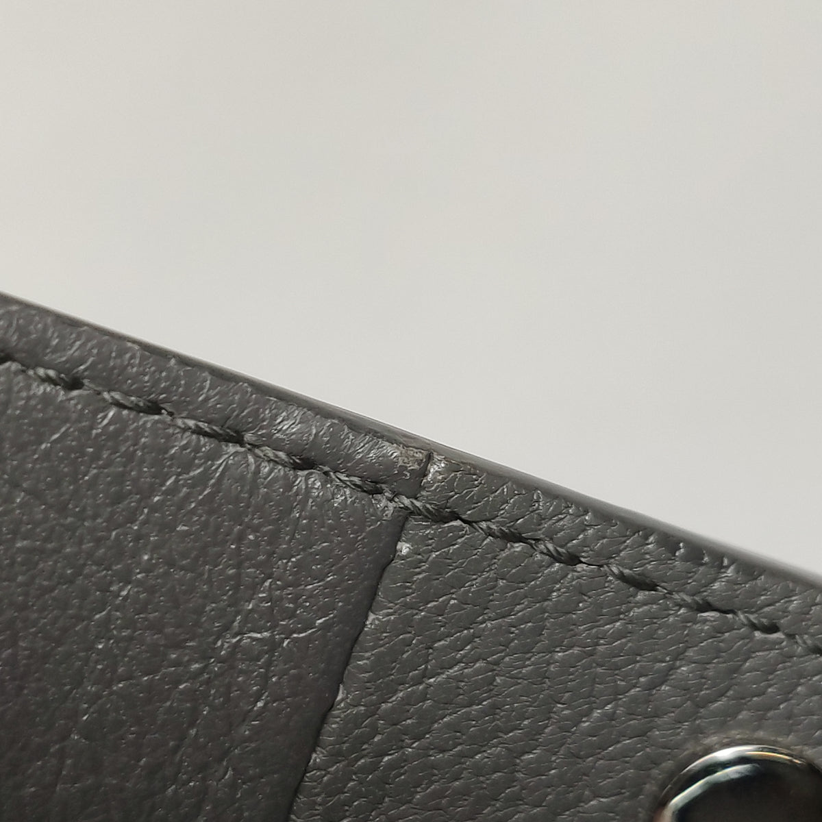 Balenciaga Small City Metallic Edge Gray