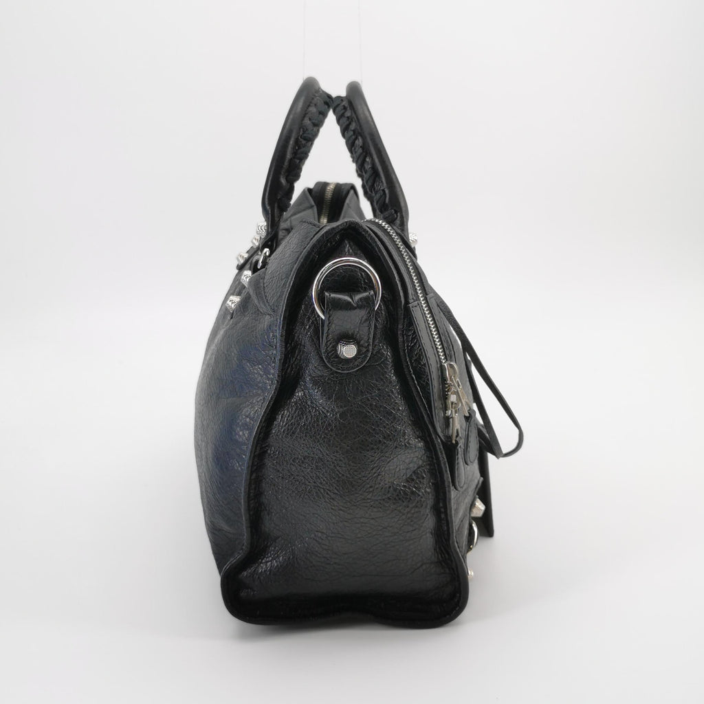 Balenciaga Classic City Medium Black SHW