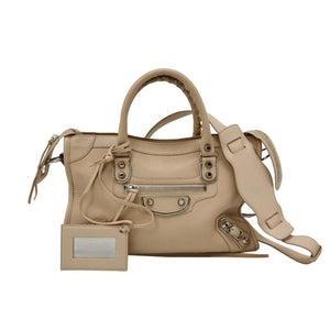 Balenciaga City Metallic Edge Small SHW