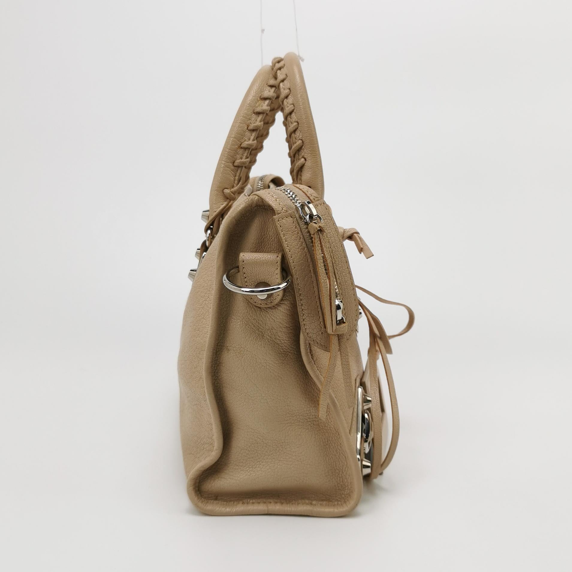 Balenciaga City Metallic Edge Small SHW