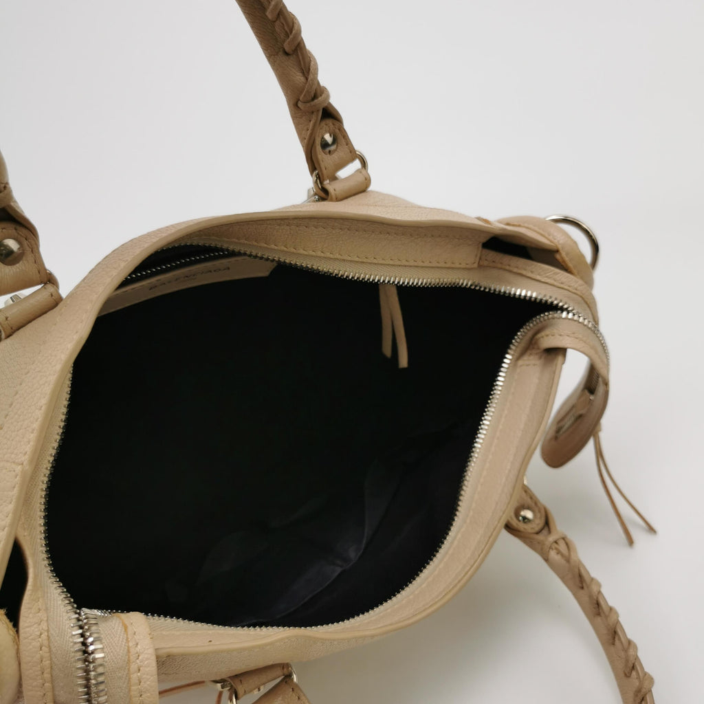 Balenciaga City Metallic Edge Small SHW