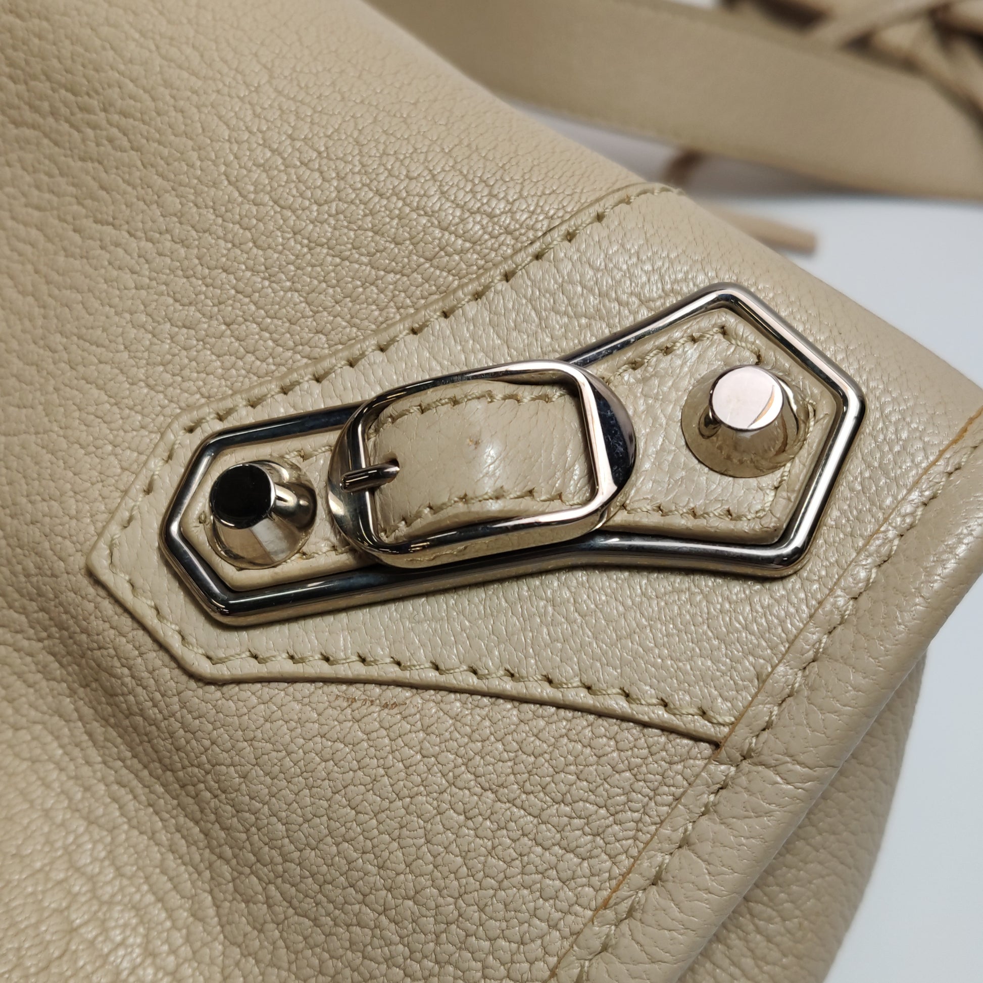 Balenciaga City Metallic Edge Small SHW