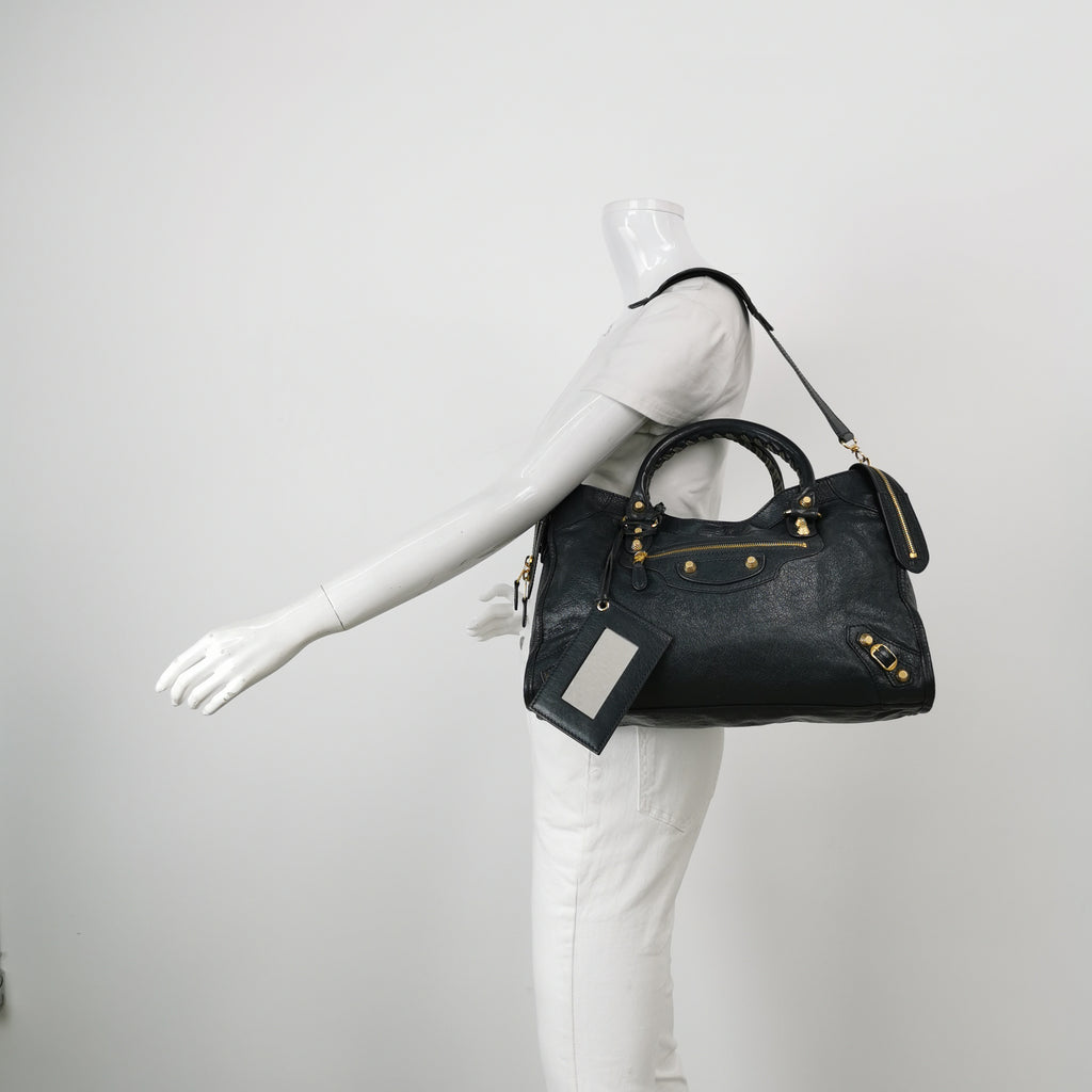 Balenciaga Classic City Medium Gray GHW