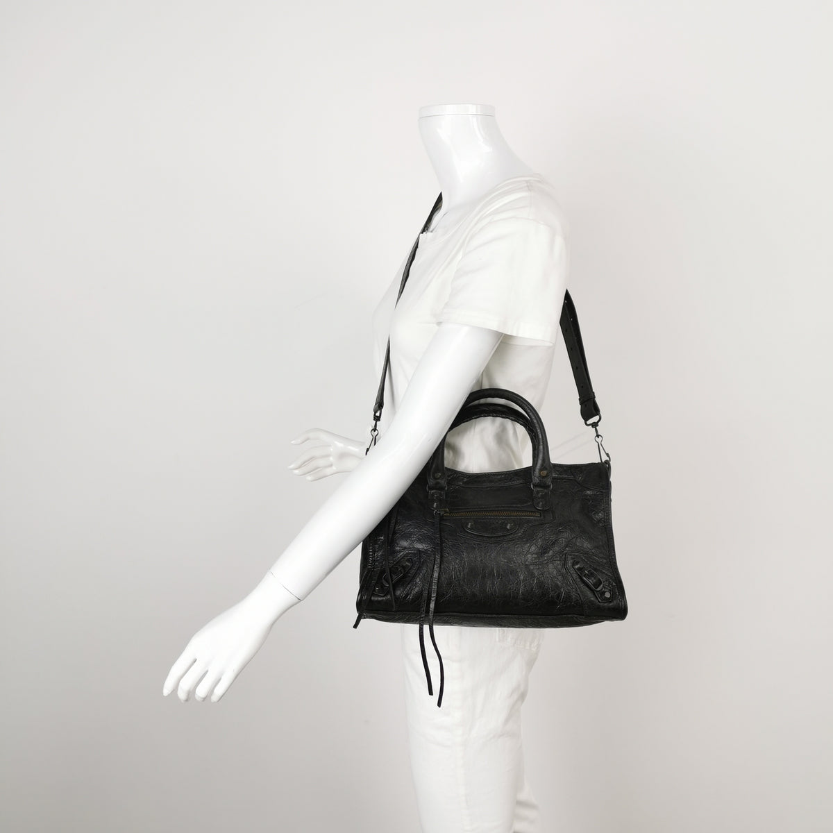 Balenciaga Le City Small Black RHW