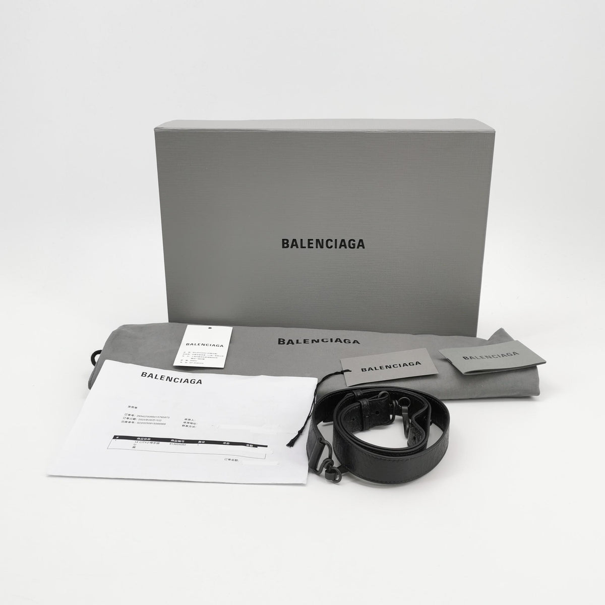 Balenciaga Le City Small Black RHW