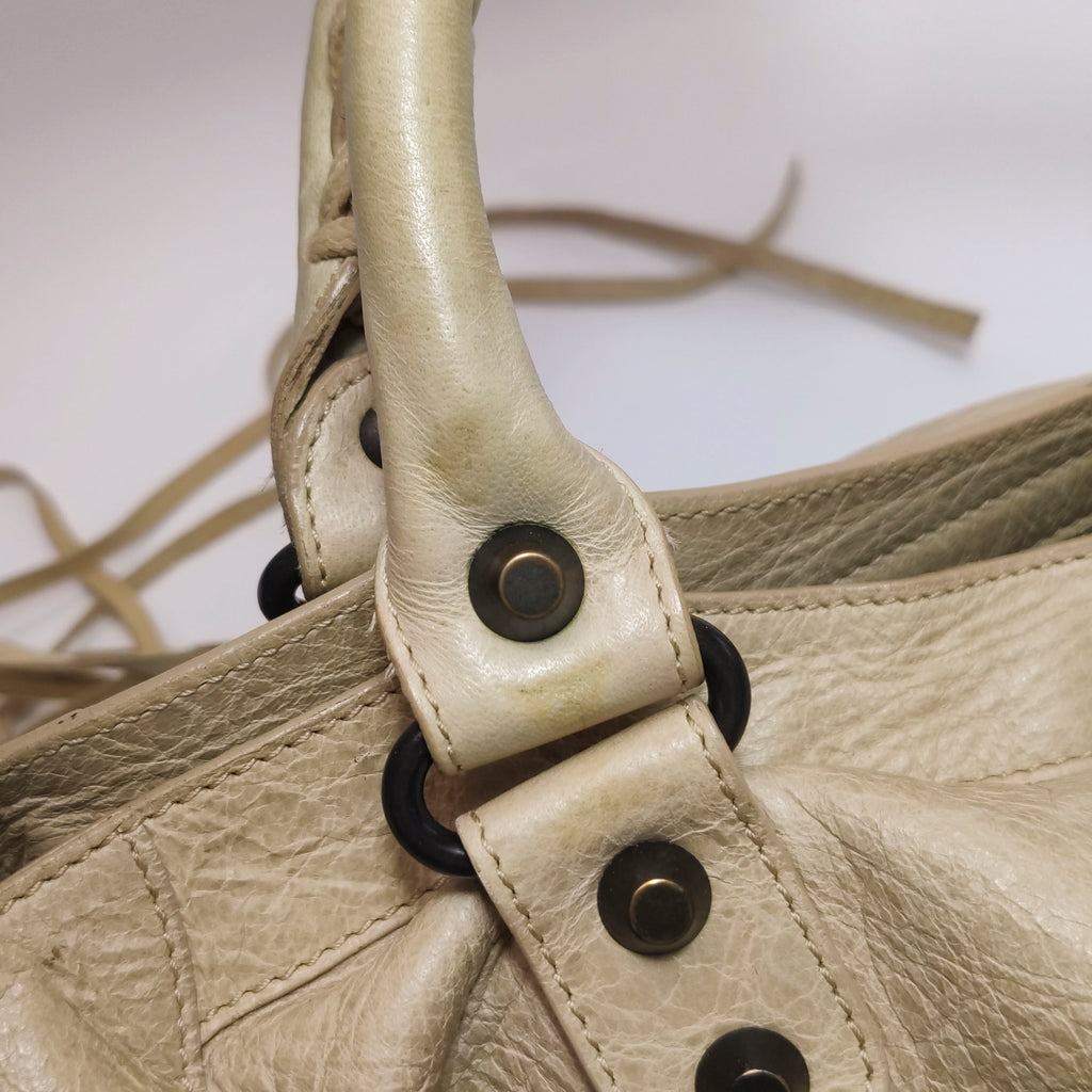 Balenciaga Classic City Medium Light Beige