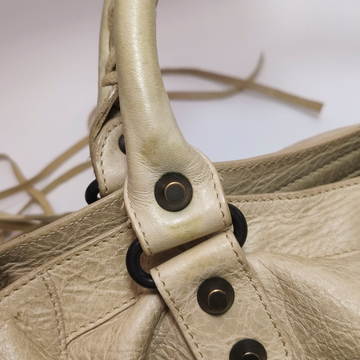 Balenciaga Classic City Medium Light Beige