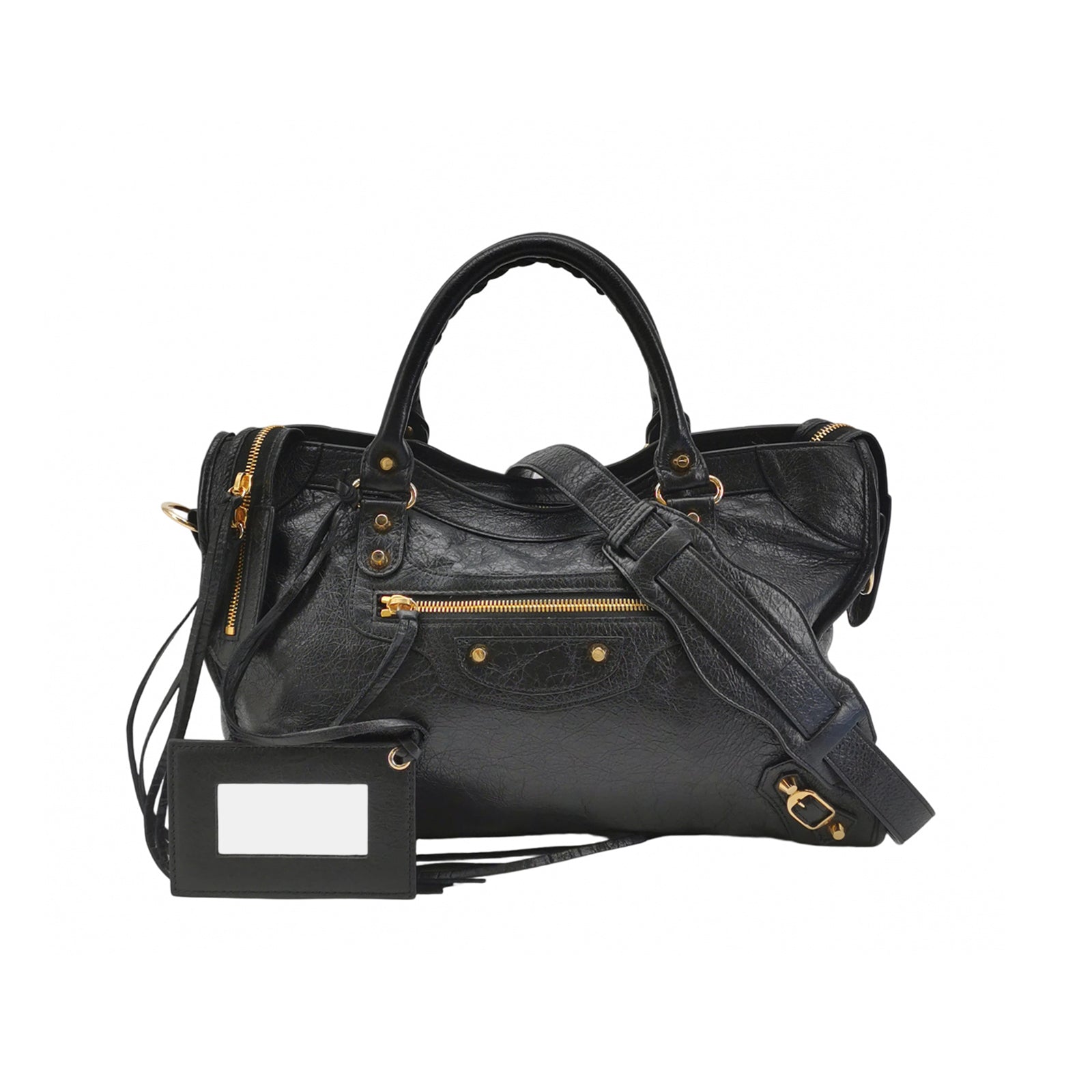 Balenciaga Classic City Medium Black GHW