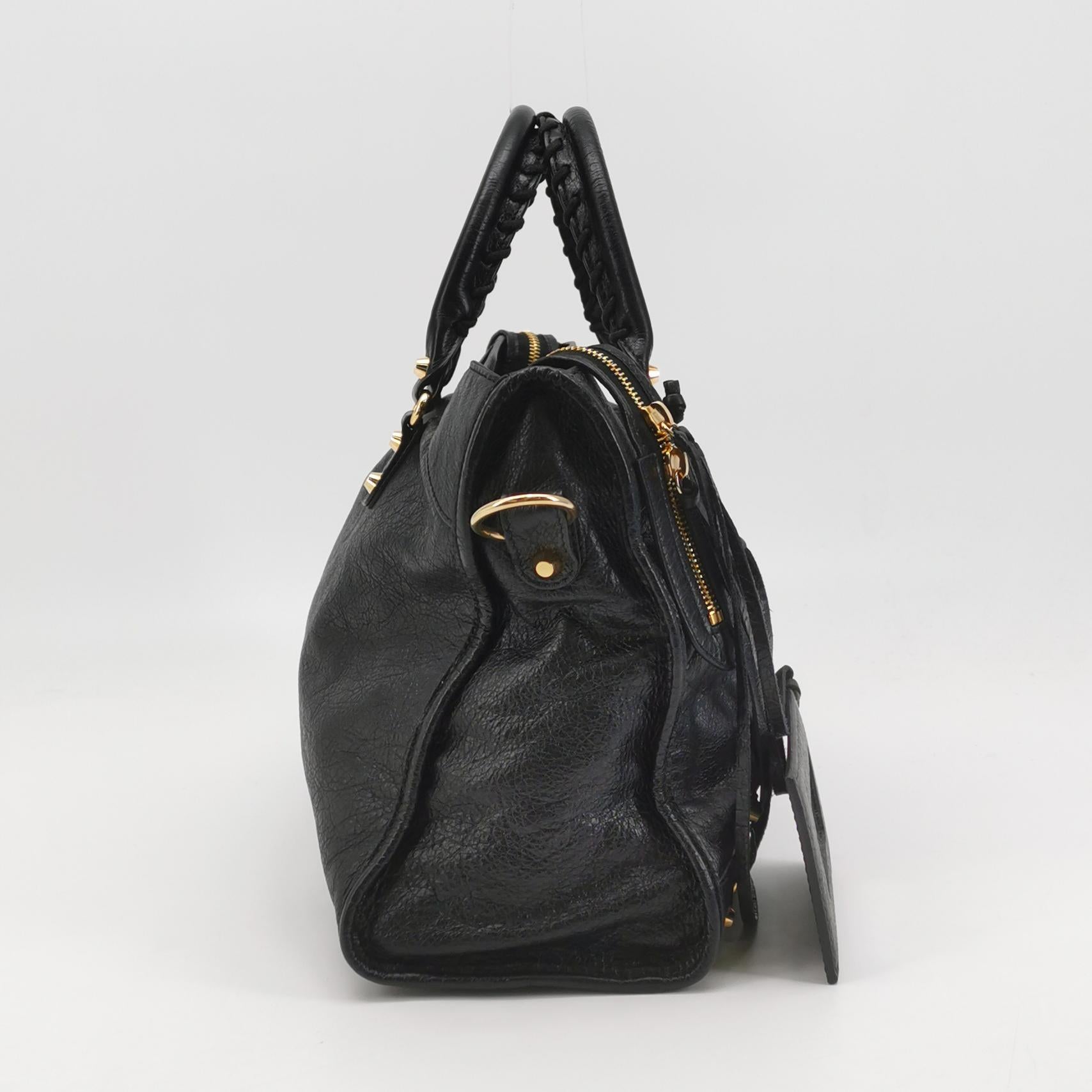 Balenciaga Classic City Medium Black GHW